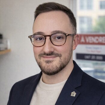 Photo de Thomas Poultriniez, conseiller immobilier Safti