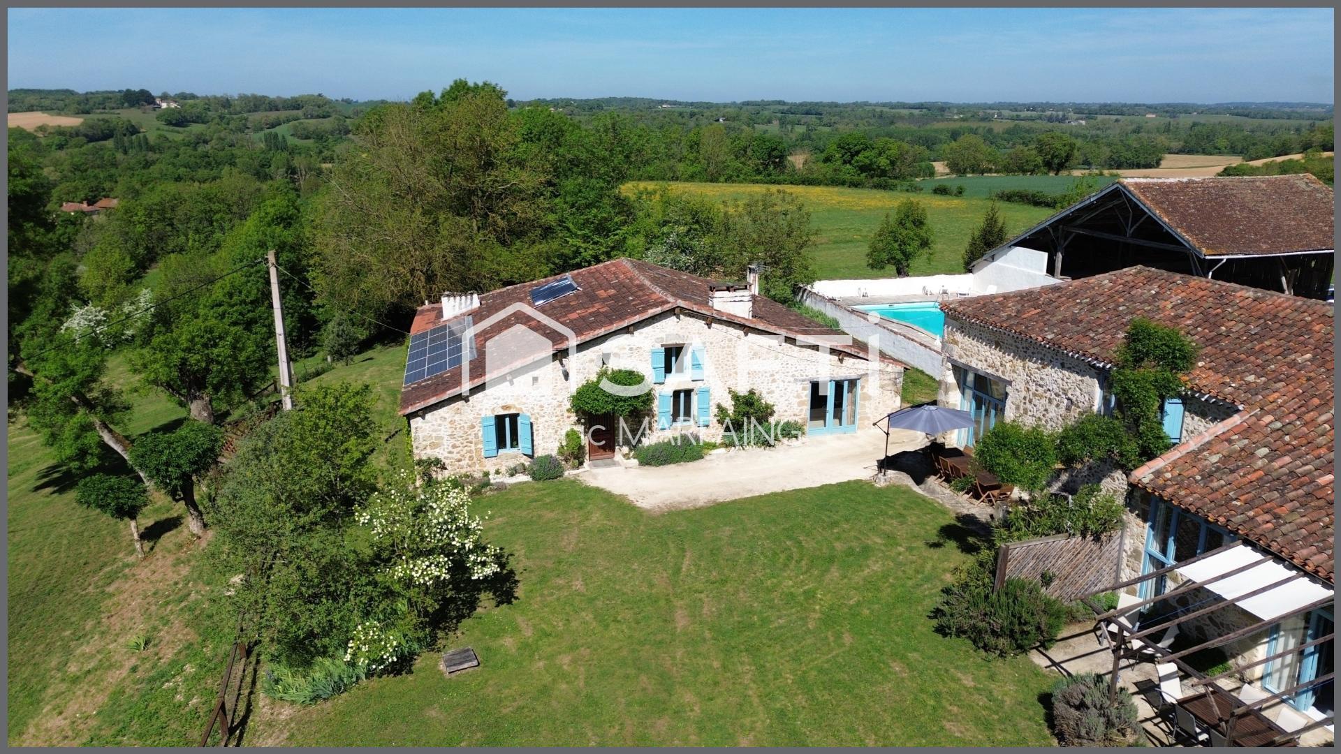Domaine d’exception avec gîtes sur 4 ha