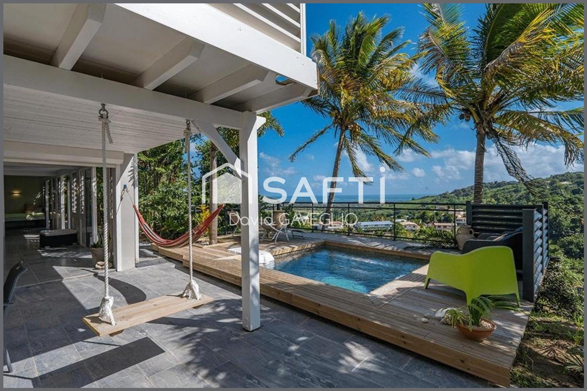 Superbe maison contemporaine, vue mer panoramique