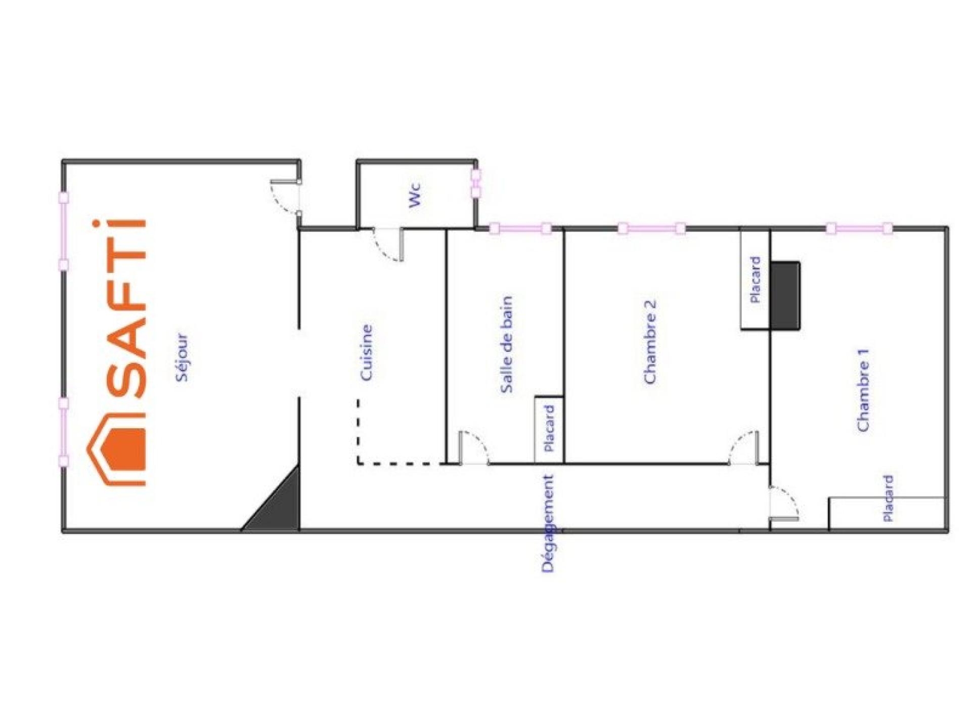 Maison a vendre puteaux - 3 pièce(s) - 51 m2 - Surfyn