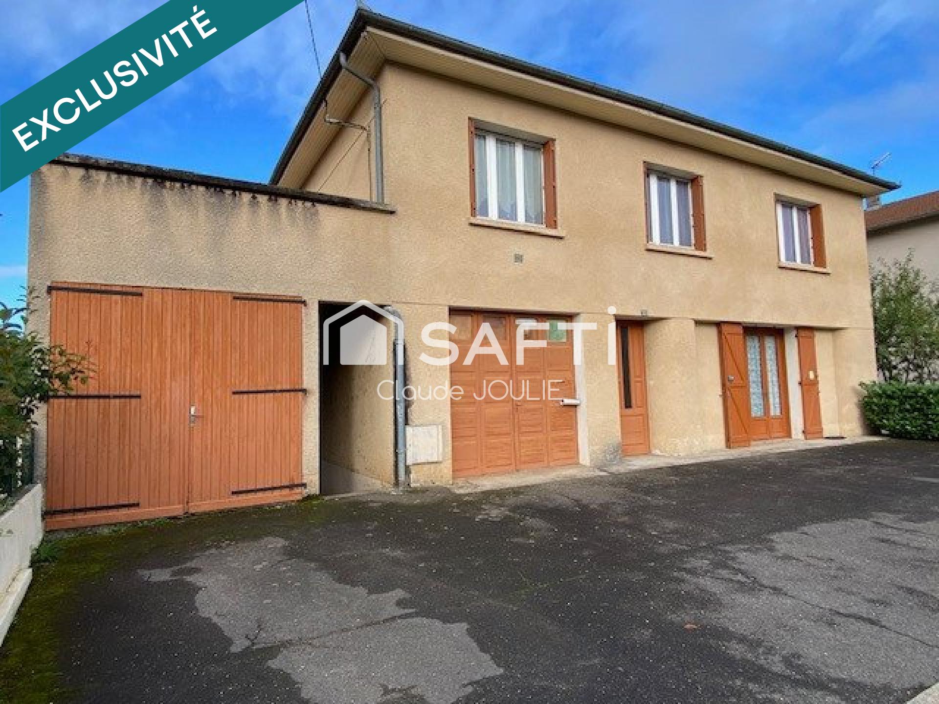 Maison de 173 m² (avec possibilité de 2 logements disctincts)
