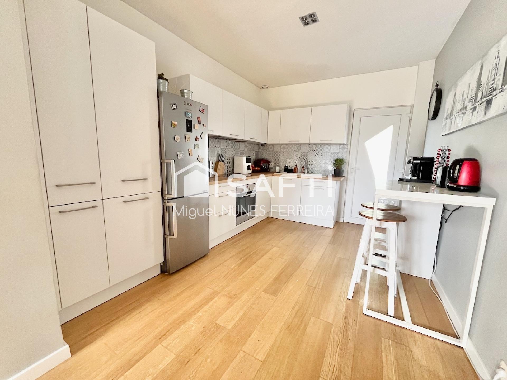 Maison 2 chambres (possibilité 3) avec jardin proche CHU