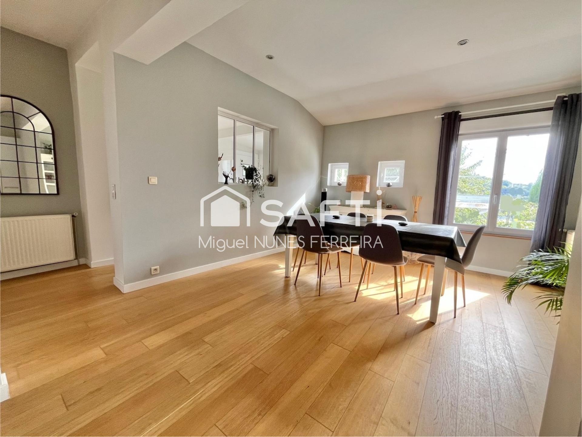 Maison 2 chambres (possibilité 3) avec jardin proche CHU