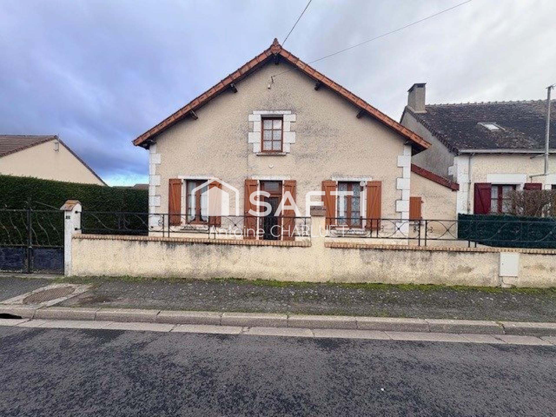 Maison 75 m² avec terrain de 2511 m²