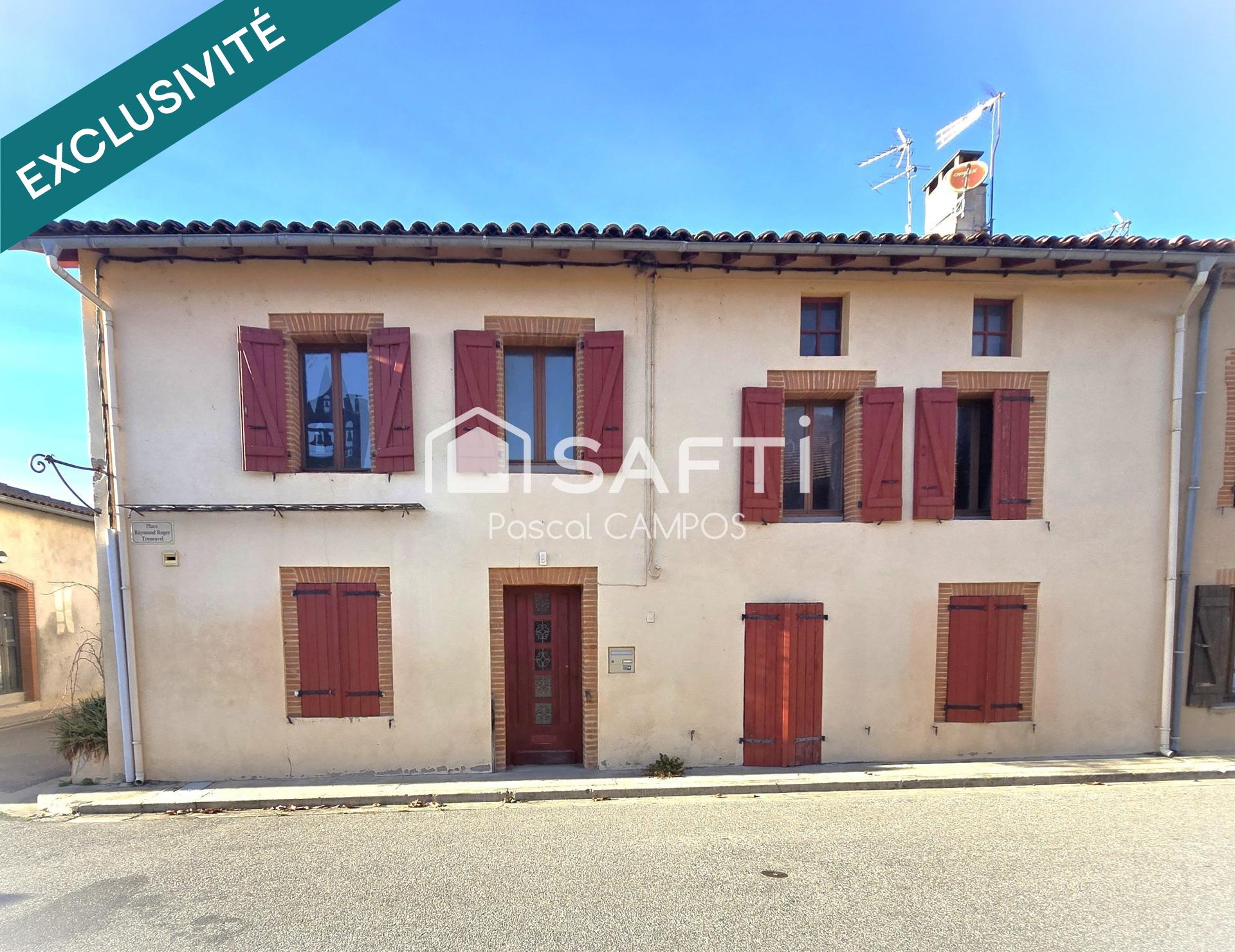 Maison de ville de 168m², 4 chambres, travaux à prévoir