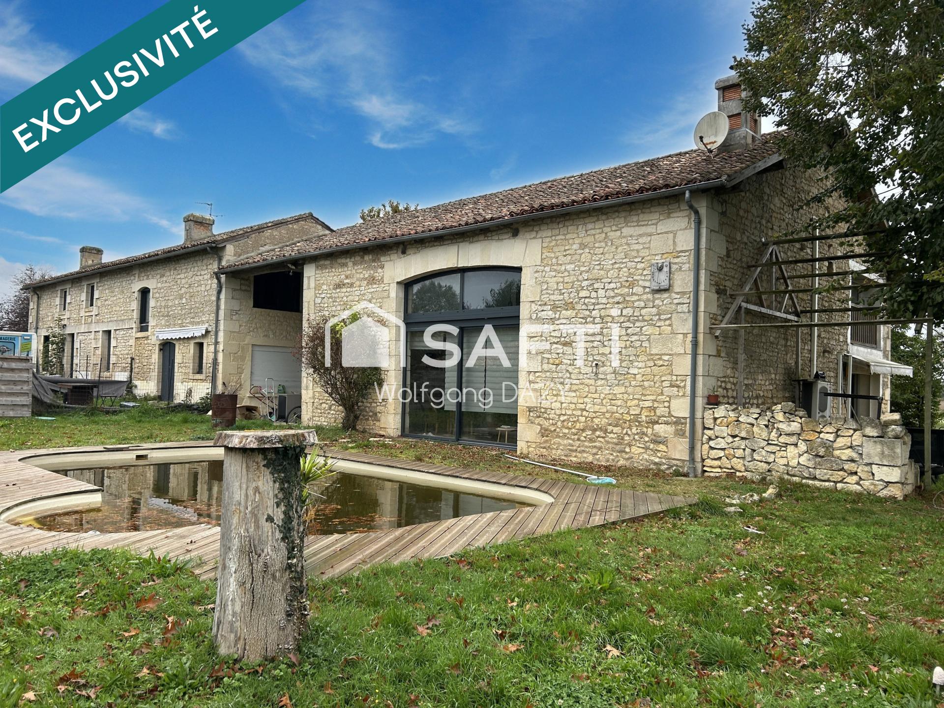 Spacieuse maison familiale en pierre
