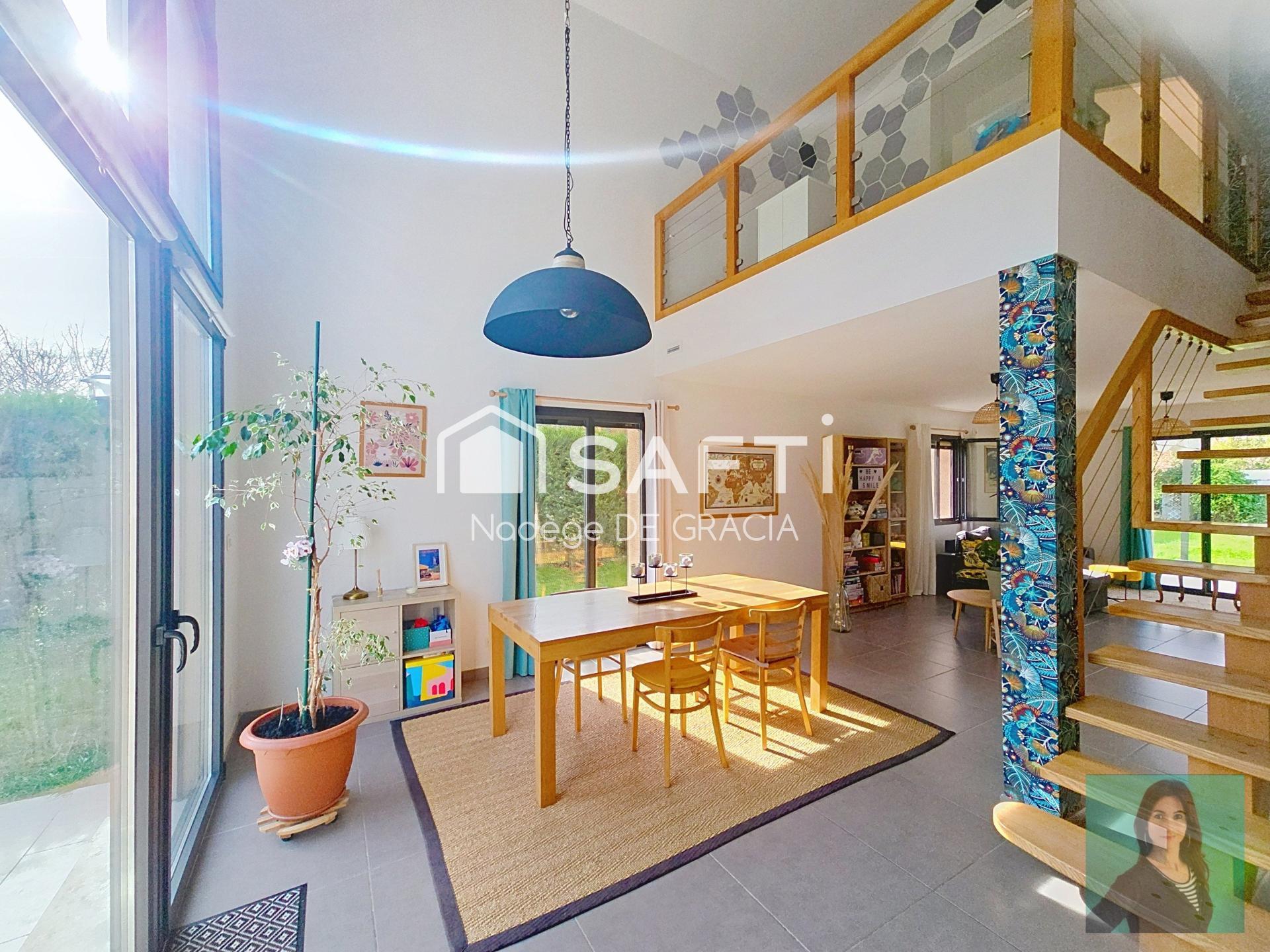 Superbe maison T5 avec bureau + grand garage isolé