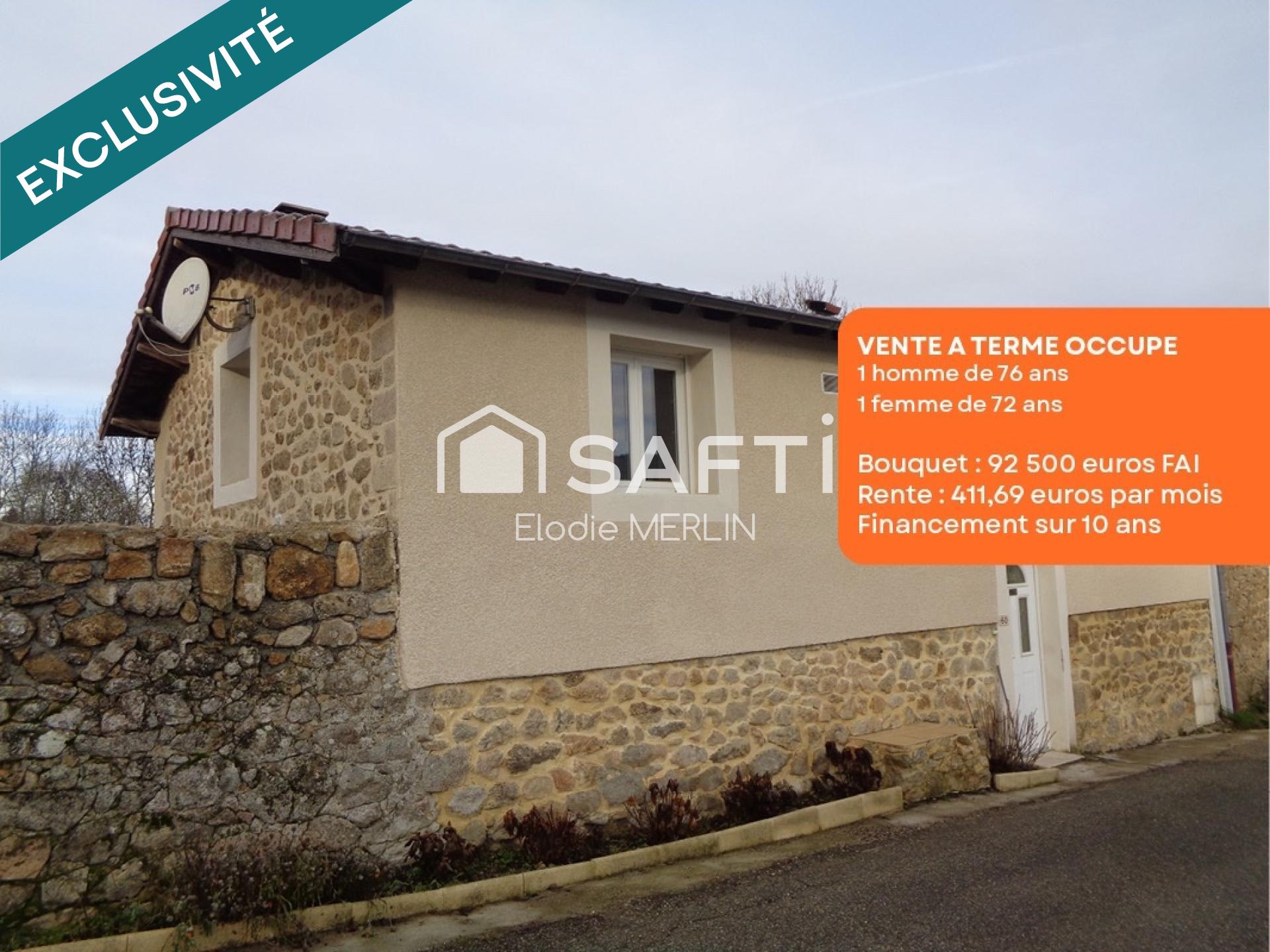 Maison rénovée proposée en vente à terme occupée