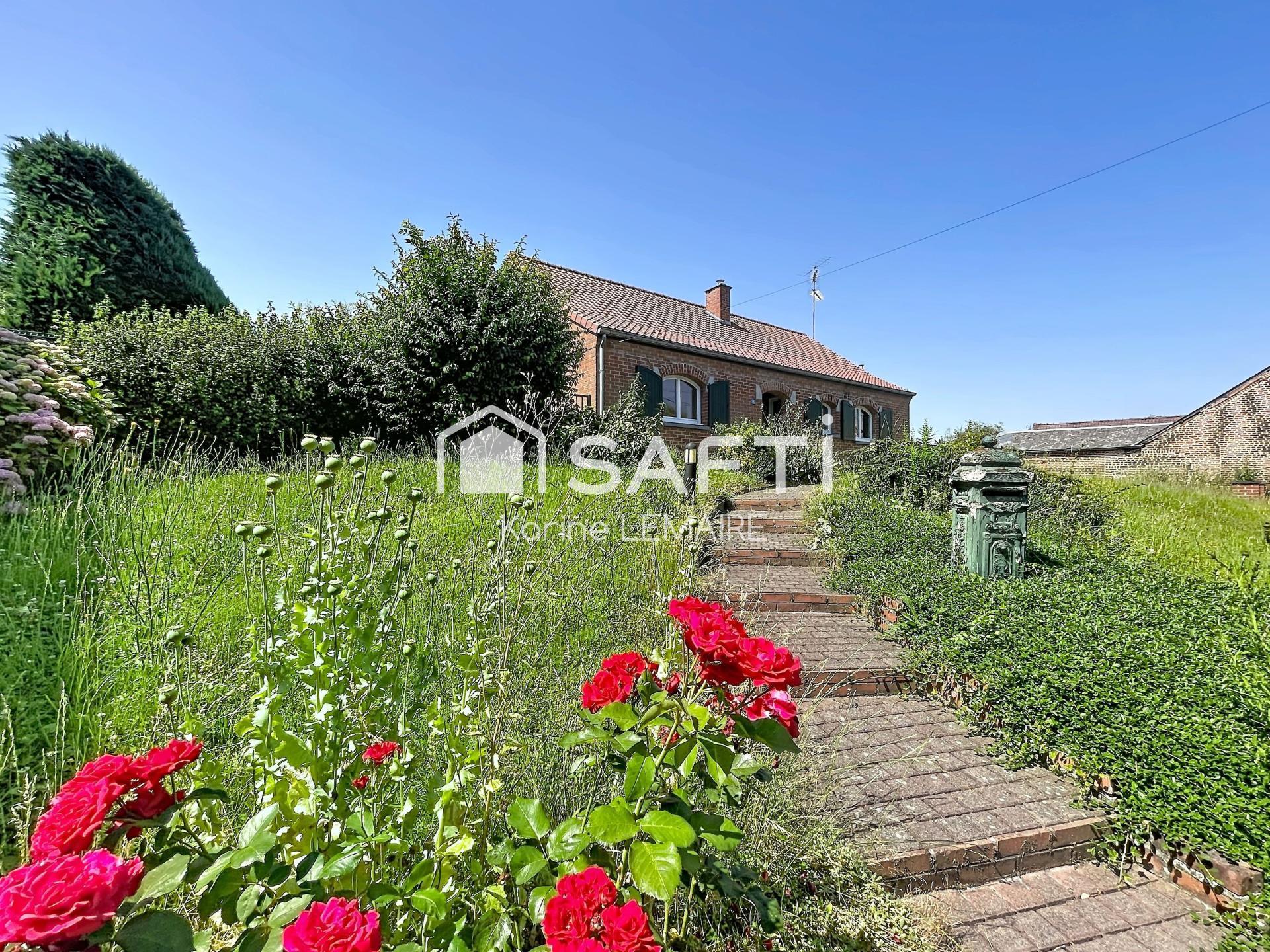 Maison individuelle en semi plain pied, 5 chambres
