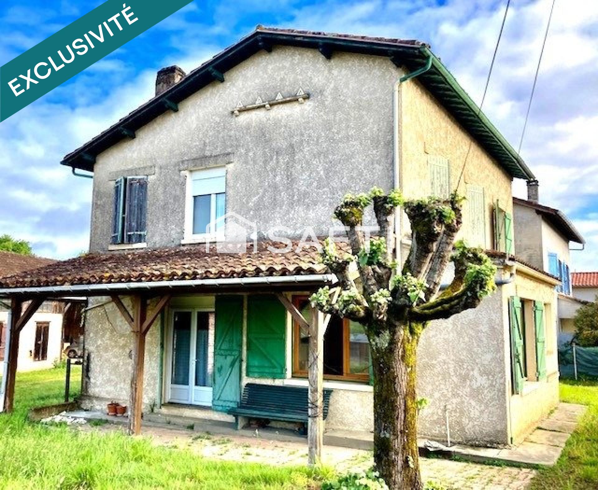 MAISON  6 CHAMBRES AVEC TERRAIN