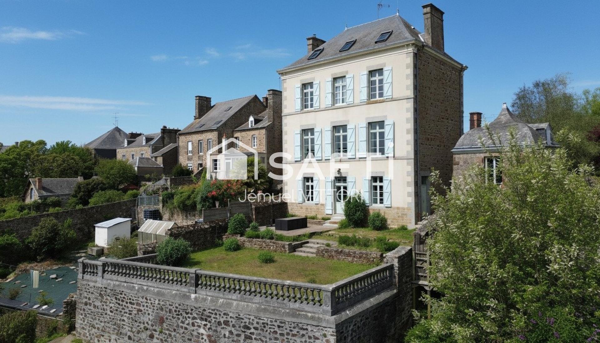 Prestige et nature en centre-ville d’Ernée