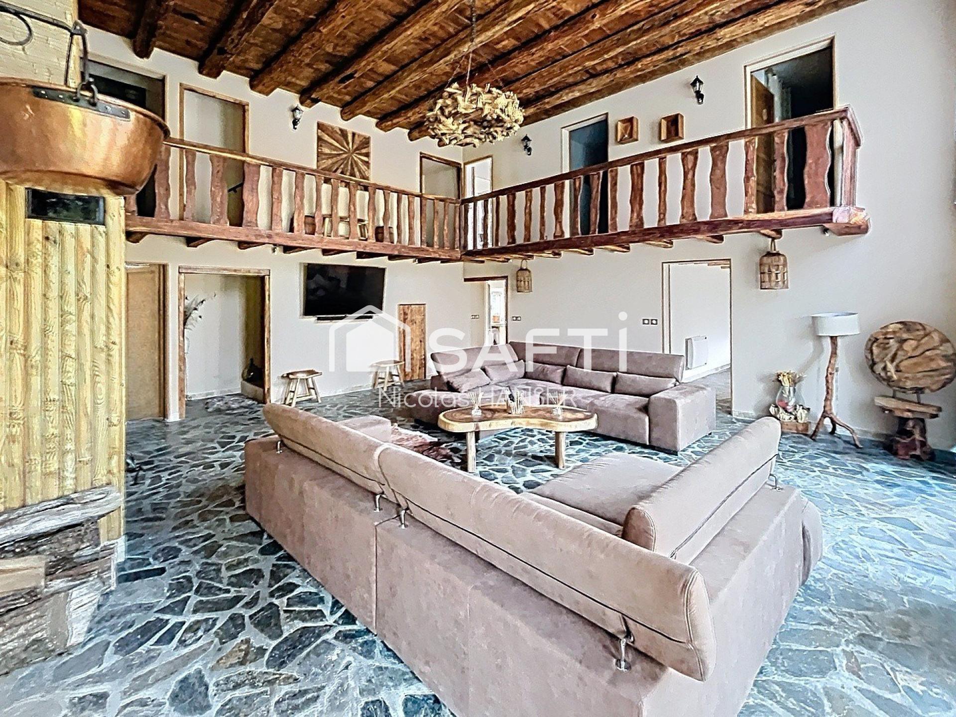 Maison d’exception au coeur du parc national des Cévennes