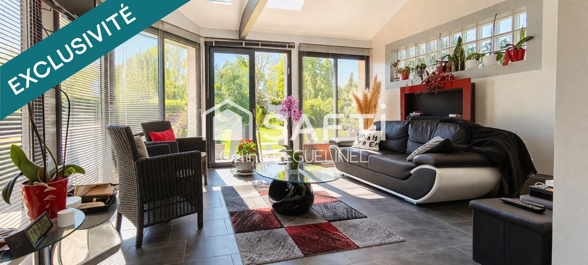 Maison coup de cœur, jardin plein sud, 4 chambres