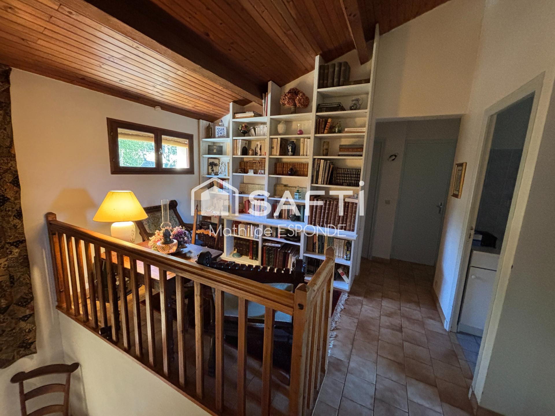 Maison familiale 5 chambres avec jardin