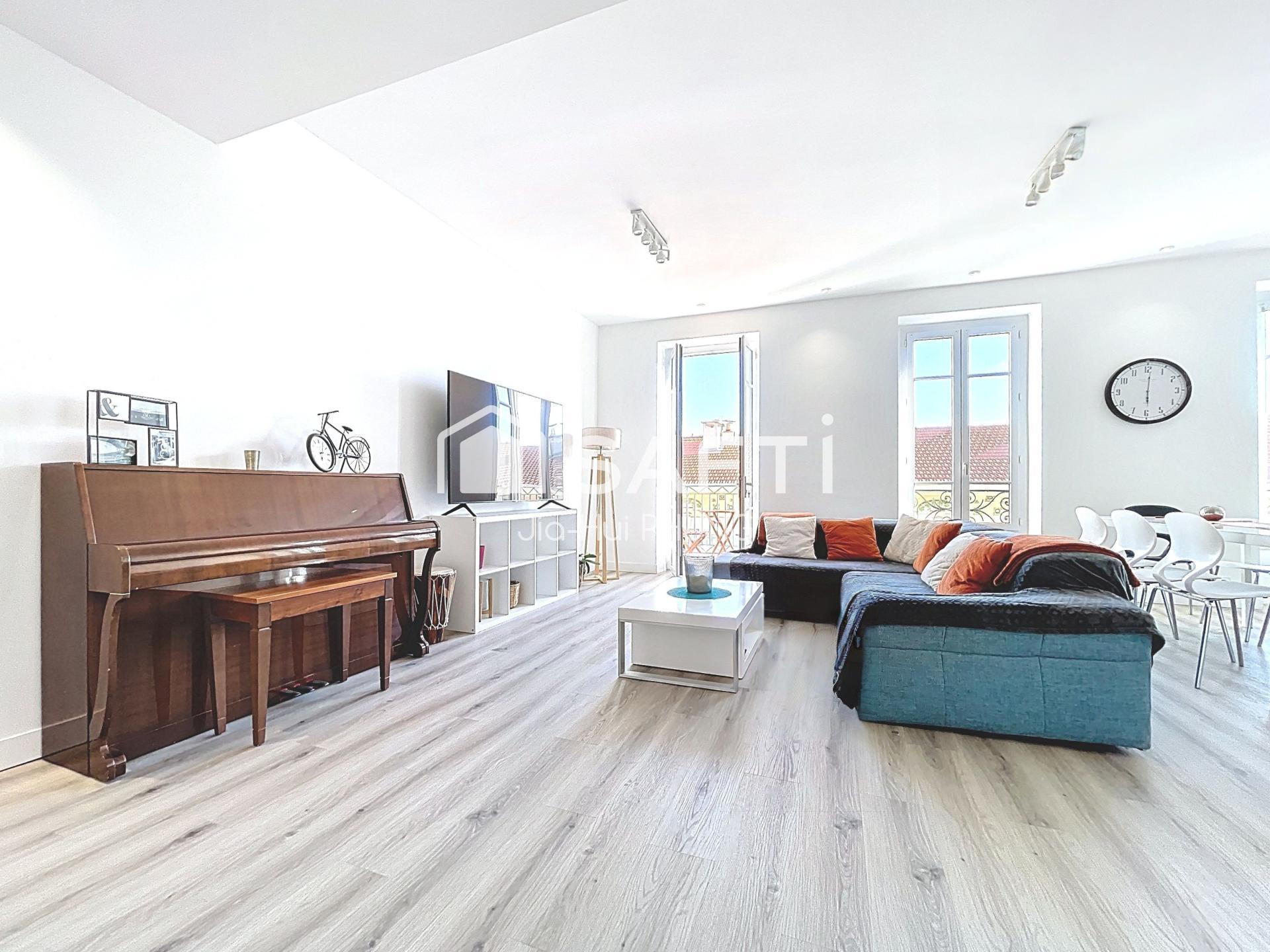 Vente Appartement 90m² 3 Pièces à Nice (06000) - Safti