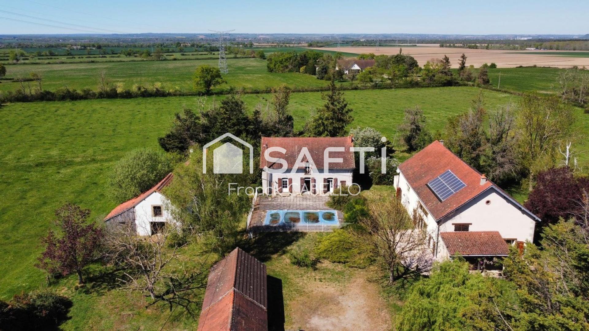 PROCHE VICHY DOMAINE  AVEC 2 HABITATIONS SUR UN HECTARE