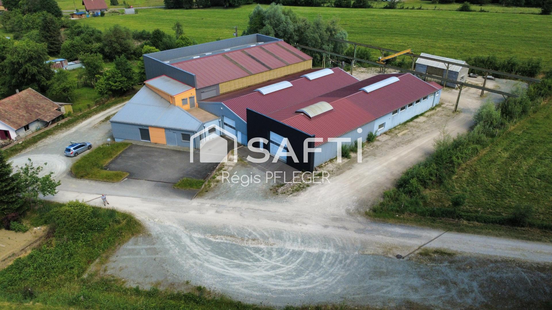 Grand Bâtiment Industriel/Artisanal avec bureaux