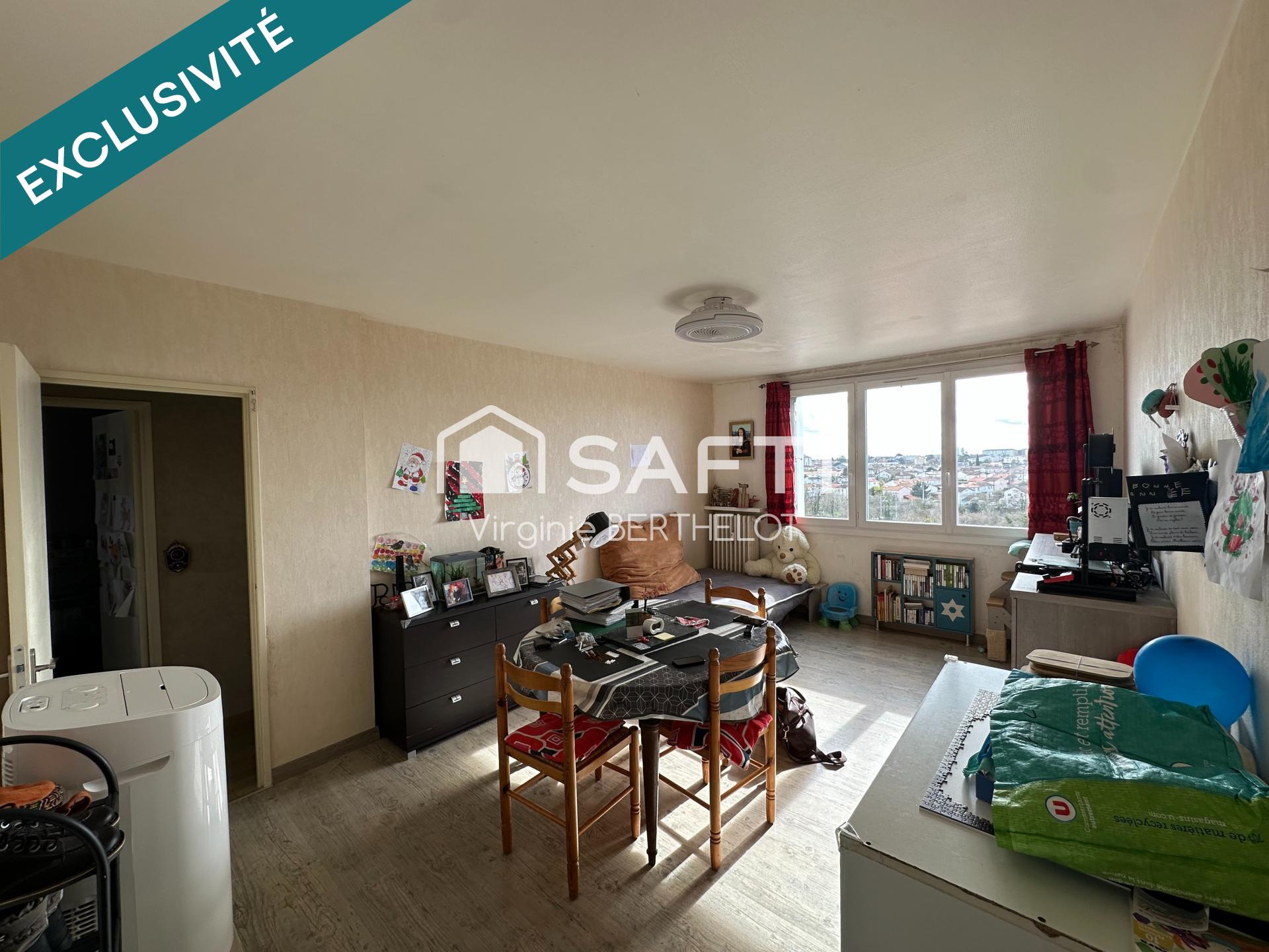 APPARTEMENT 2 CHAMBRES ET CAVE A NIORT SOUCHE !
