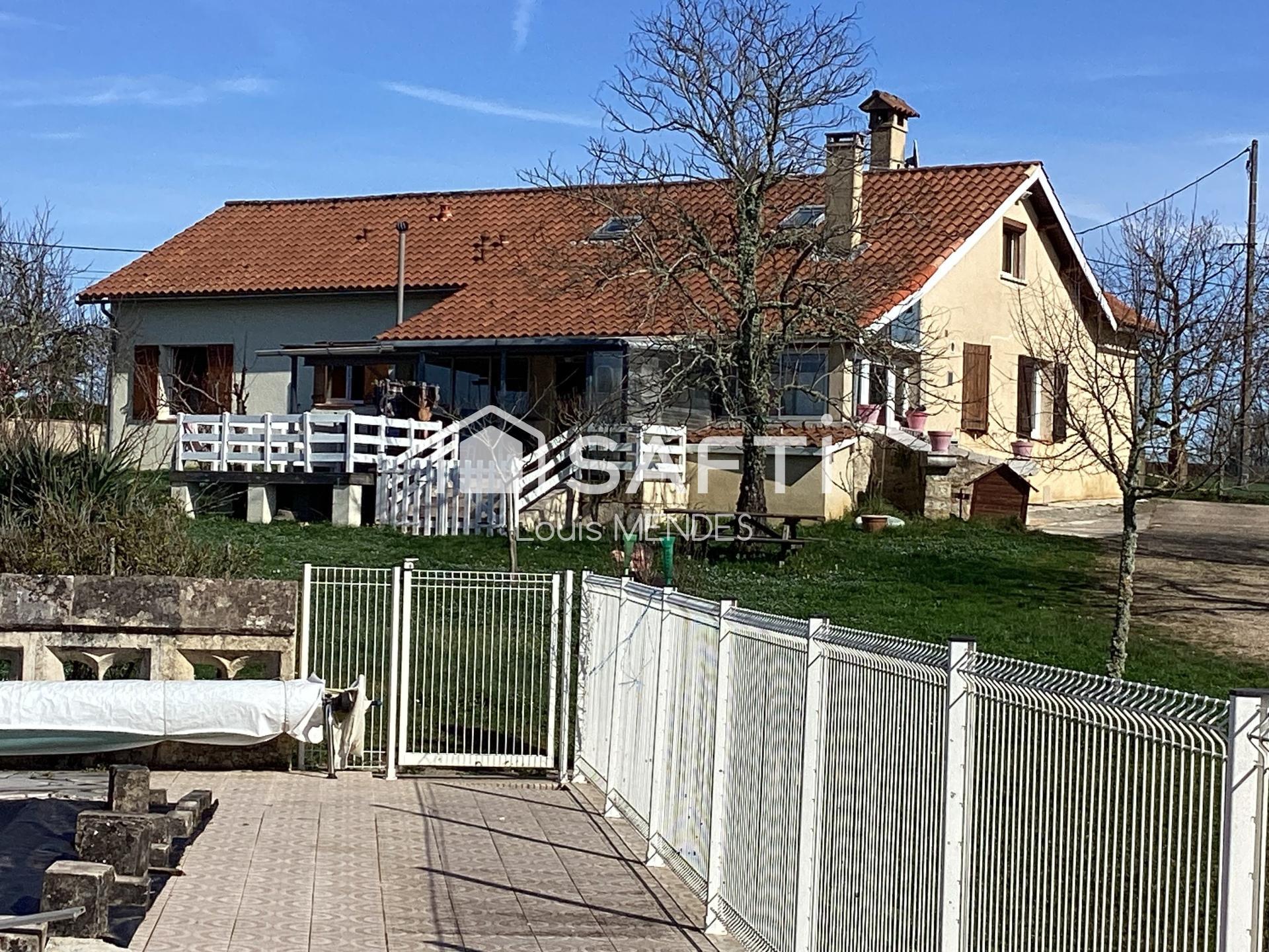 A saisir rapidement maison de 8 pièces 7 chambres avec piscine