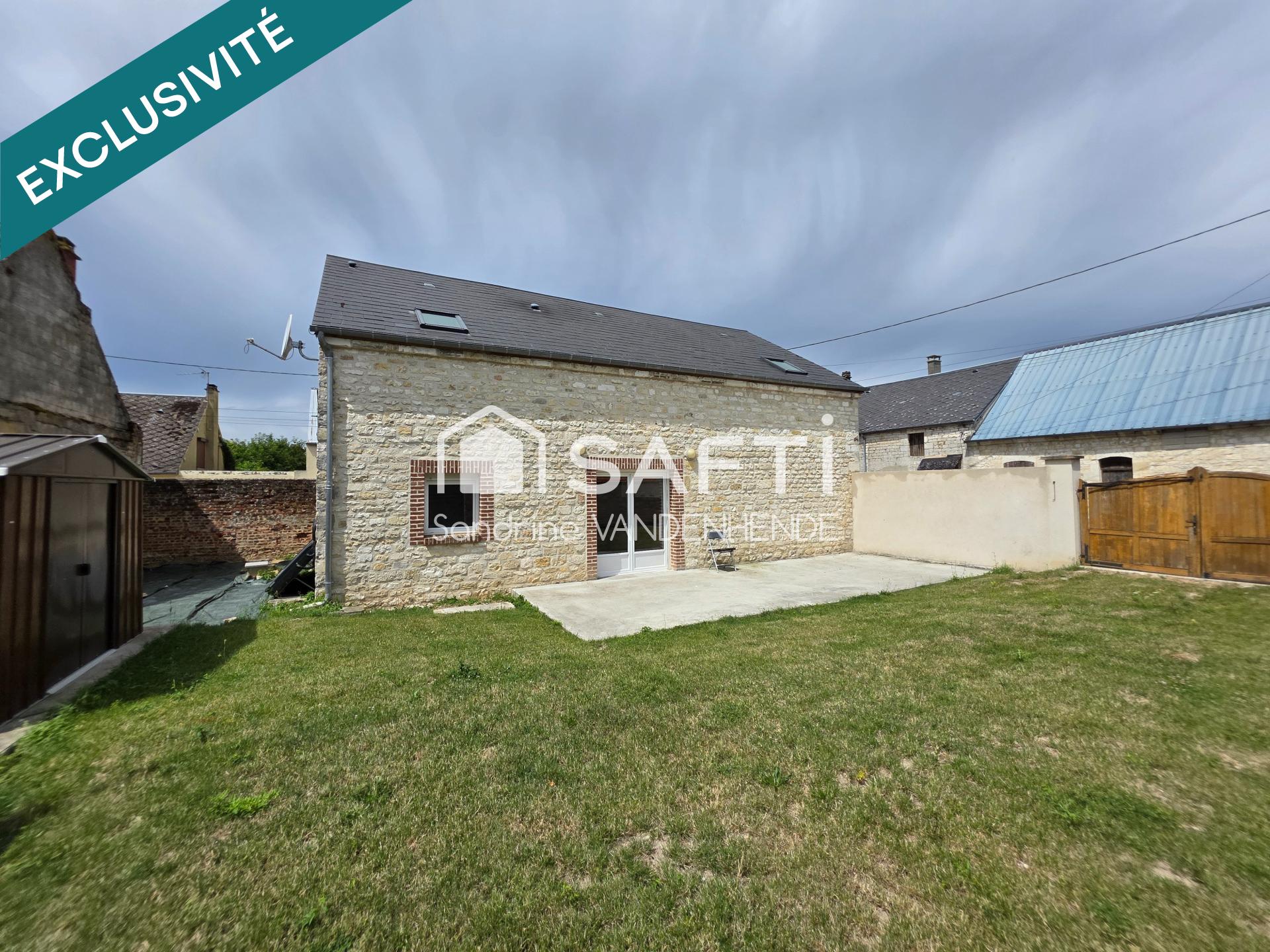 Maison – 125 m² – 4 chambres – Jardin et terrasse