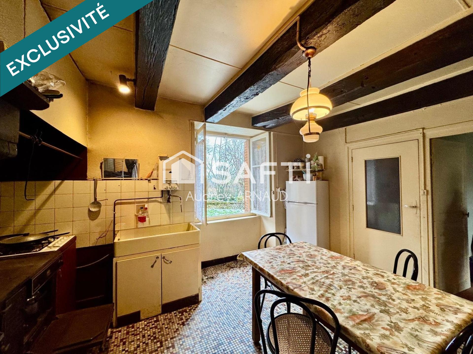 À vendre – Maison en pierre avec jardin à Saint-Merd-la-Breuille (Creuse)