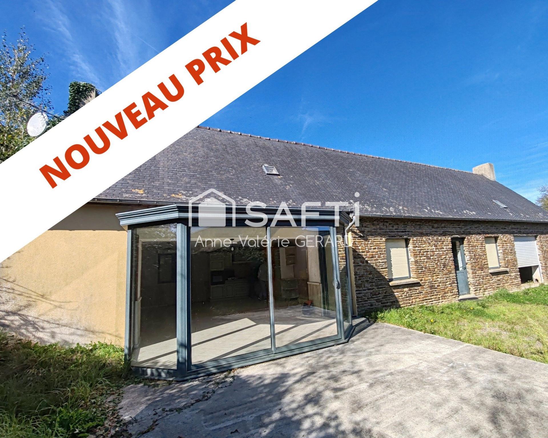Maison avec possibilité bâtiment+terrain