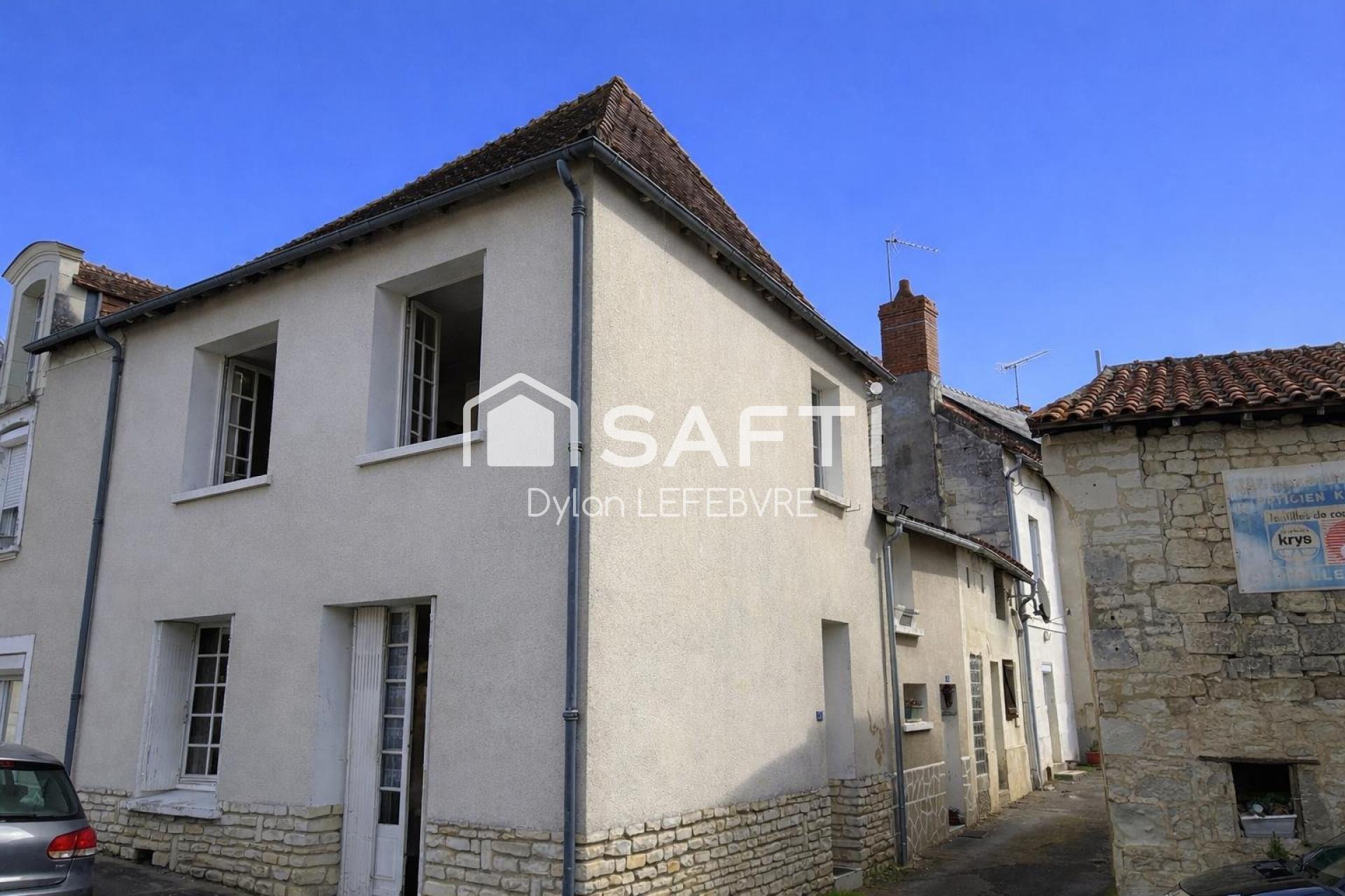Maison de 57 m² – Centre de Thuré (86540)