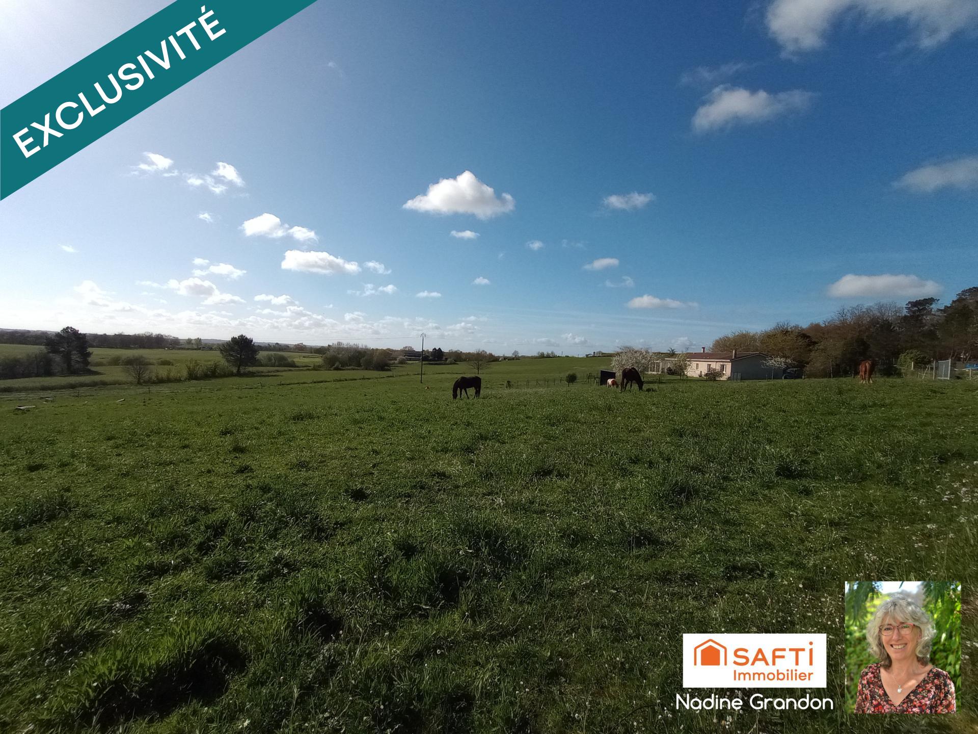 Au milieu d'un écrin de verdure, superbe vue