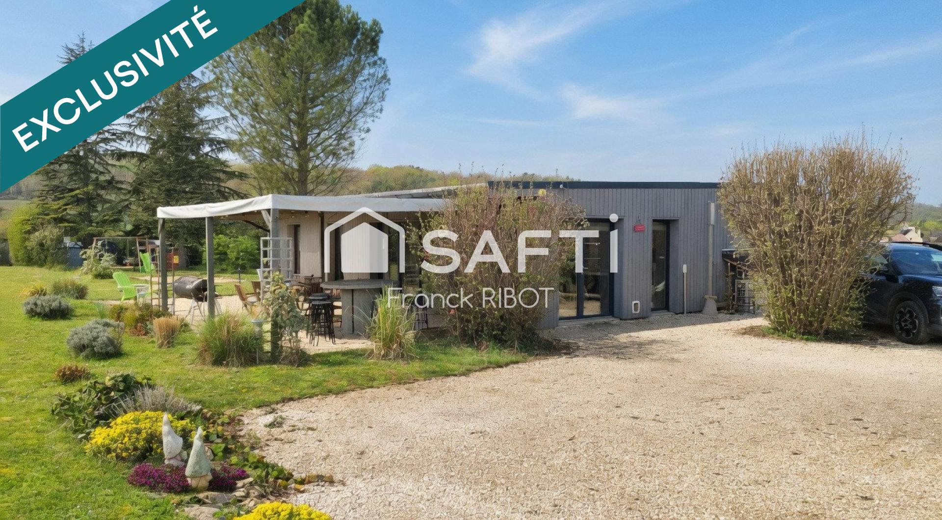 Maison ossature bois 88m2 sur 1937m2 de terrain