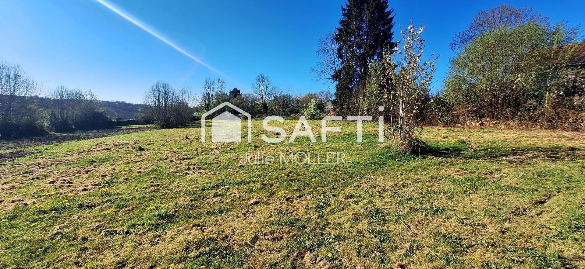 Terrain à bâtir 2182 m² au calme près de Guéret