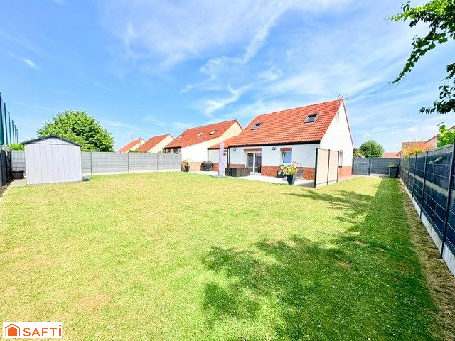 Semi plain-pied coup de cœur – Aucun travaux à prévoir – Jardin exposé plein sud– Garage