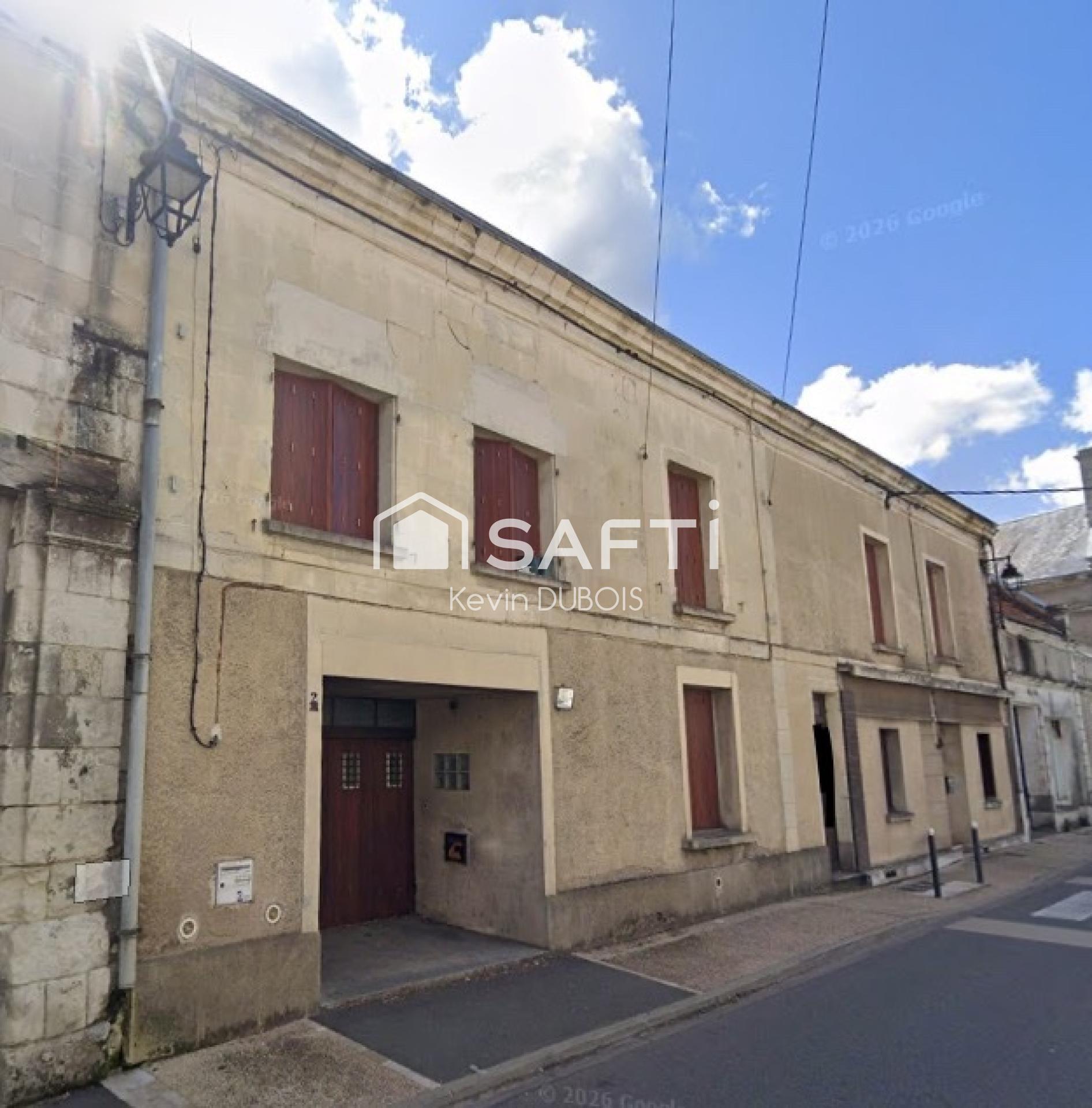 Maison avec deux appartements.