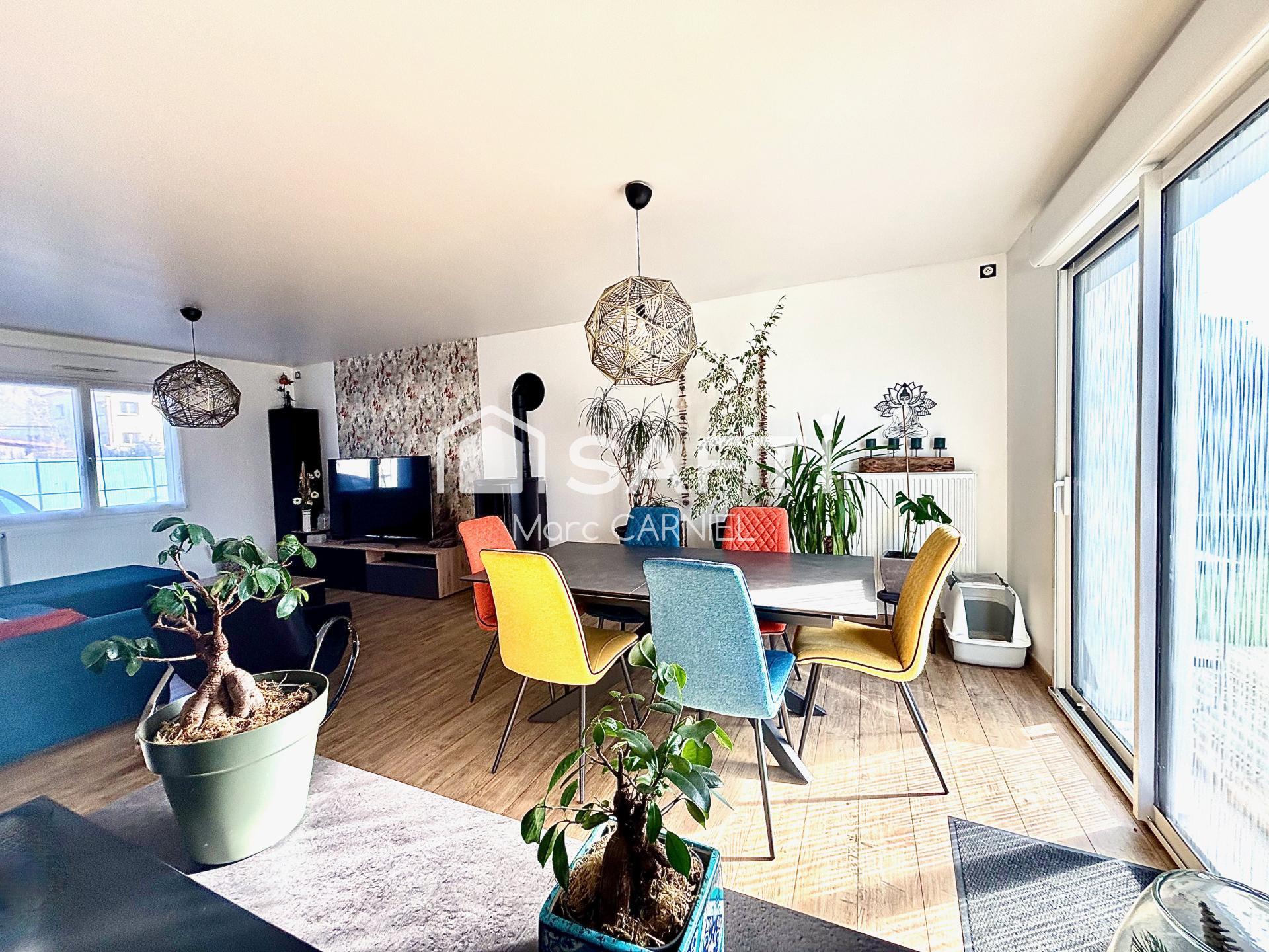Joli pavillon individuel 104m2 env.& gar.décennale