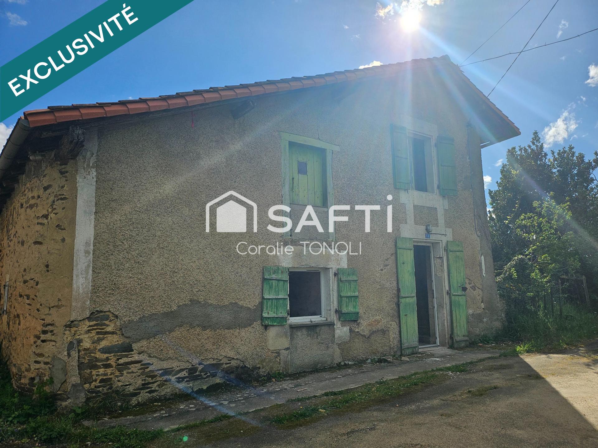 Maison à rénover – Toiture neuve – Fort potentiel