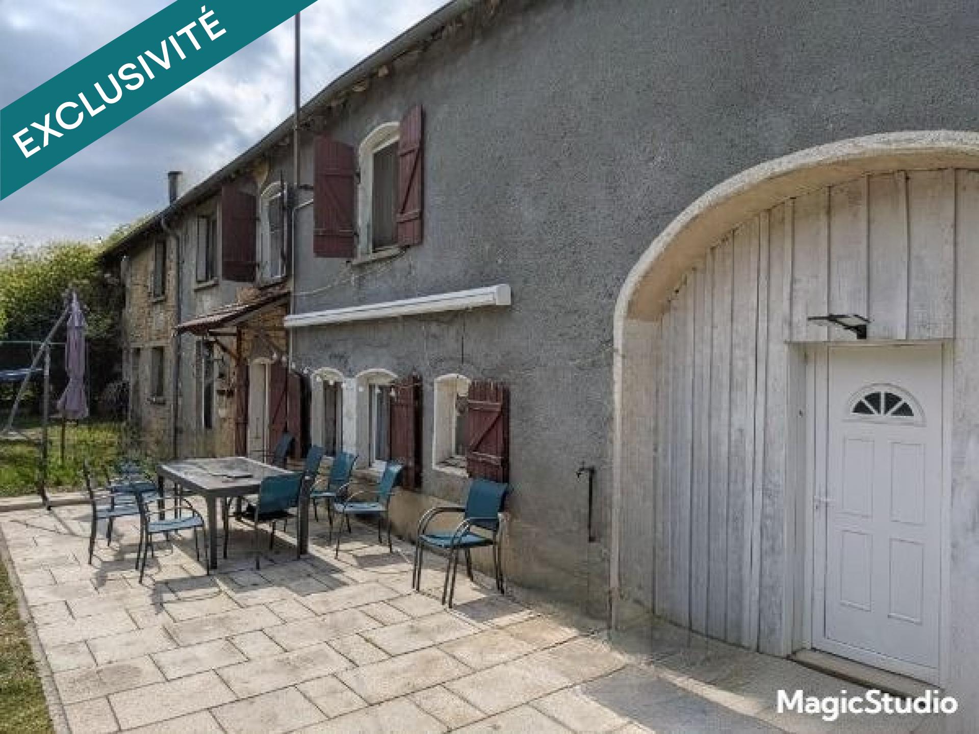 À vendre – Maison en pierre à rénover 5 chambres – Jura (secteur Salins-les-Bains)