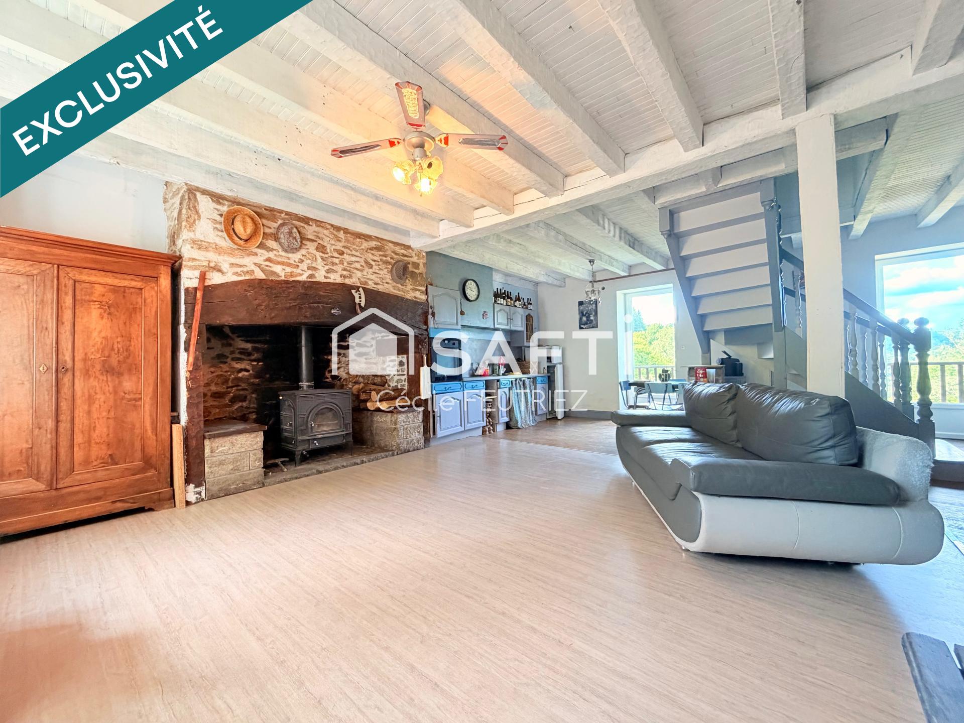 Charmante maison en pierre avec grange