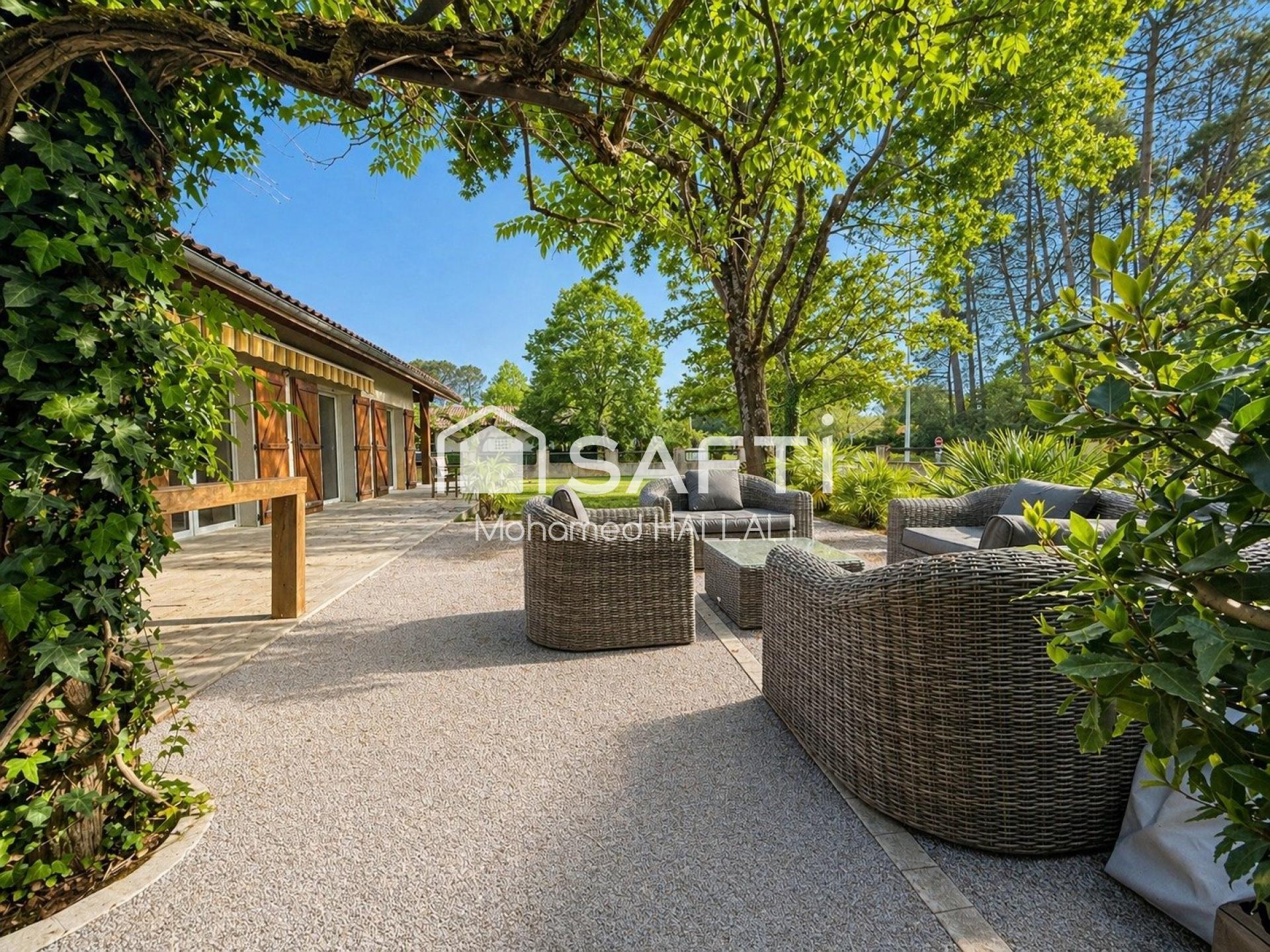 Port - 160 m² hacienda lumineux, grand terrain