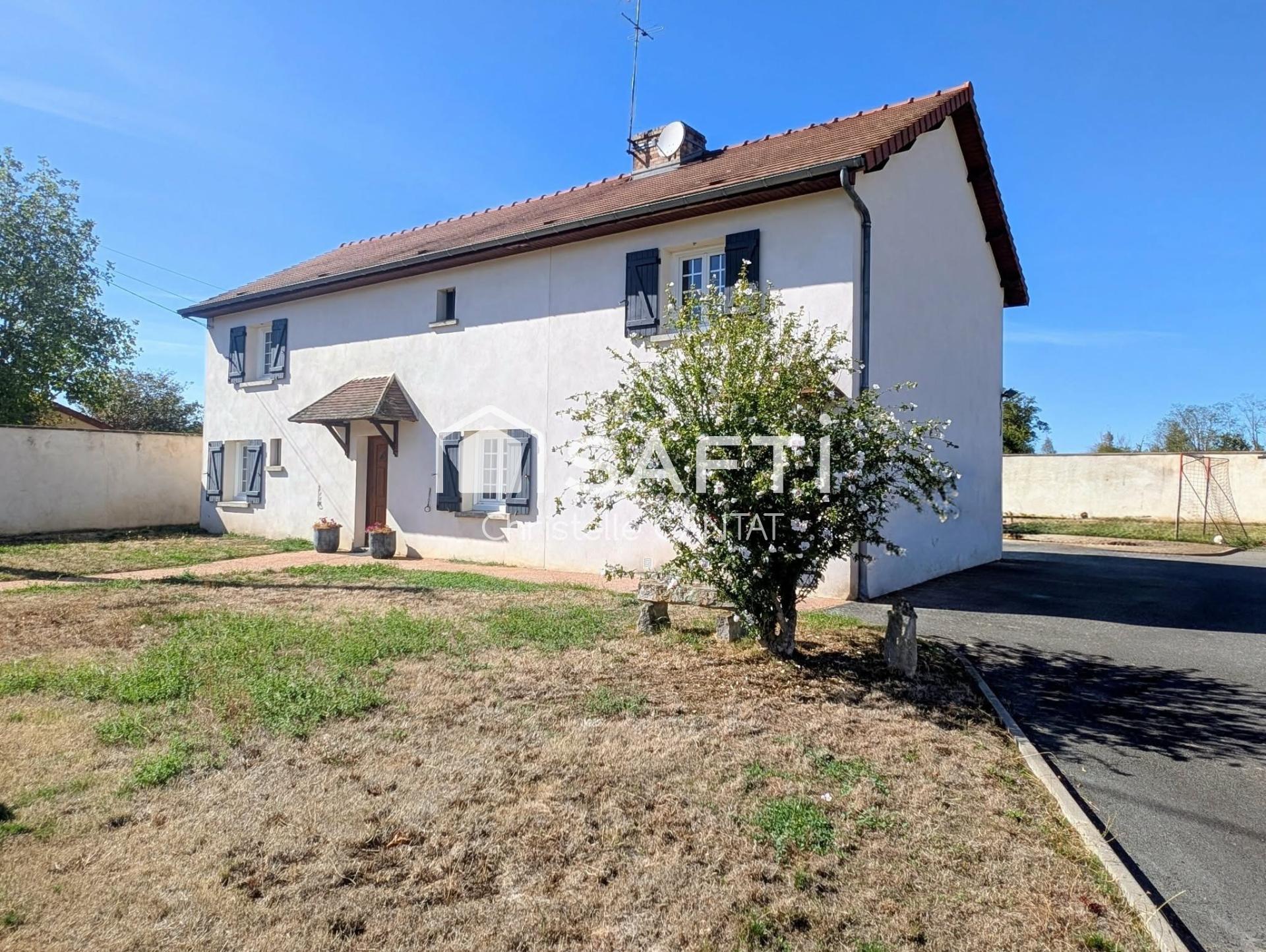 Maison 5 pièces 138 m² · à Doyet · 138 m² · 214 000 €