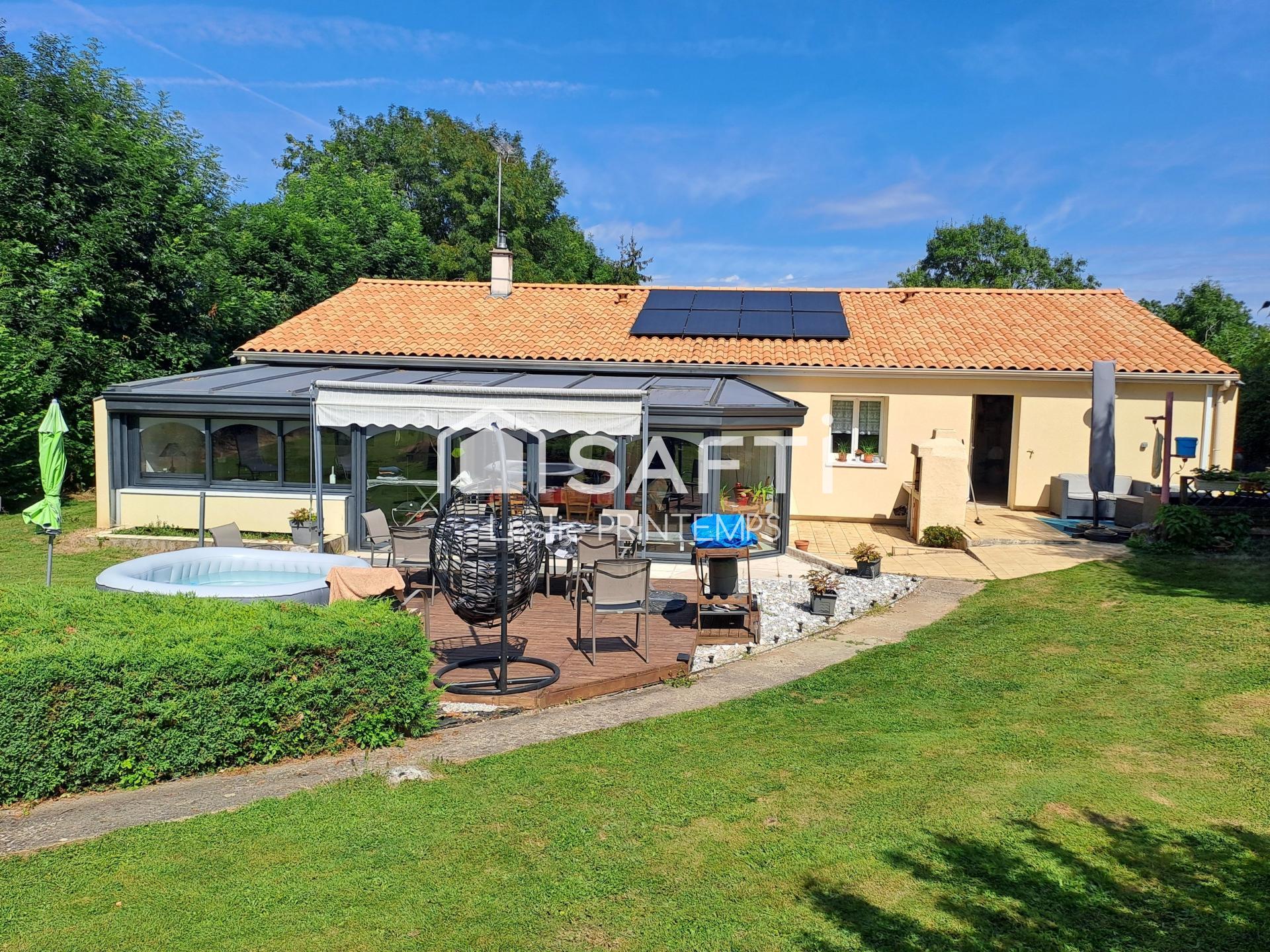 Pavillon de plain-pied, 3 chambres