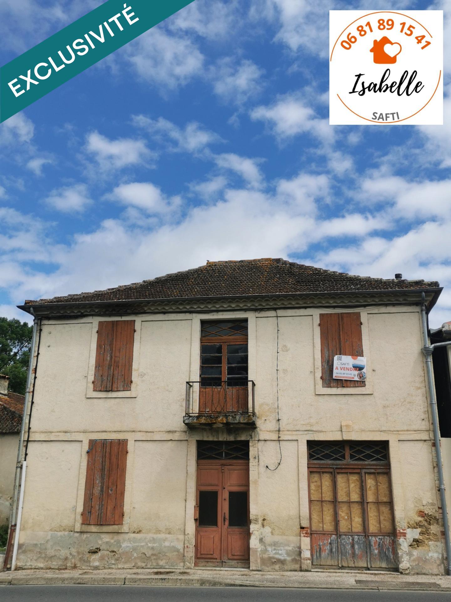 Ancienne maison en pierres et colombages avec de gros travaux : Investisseur