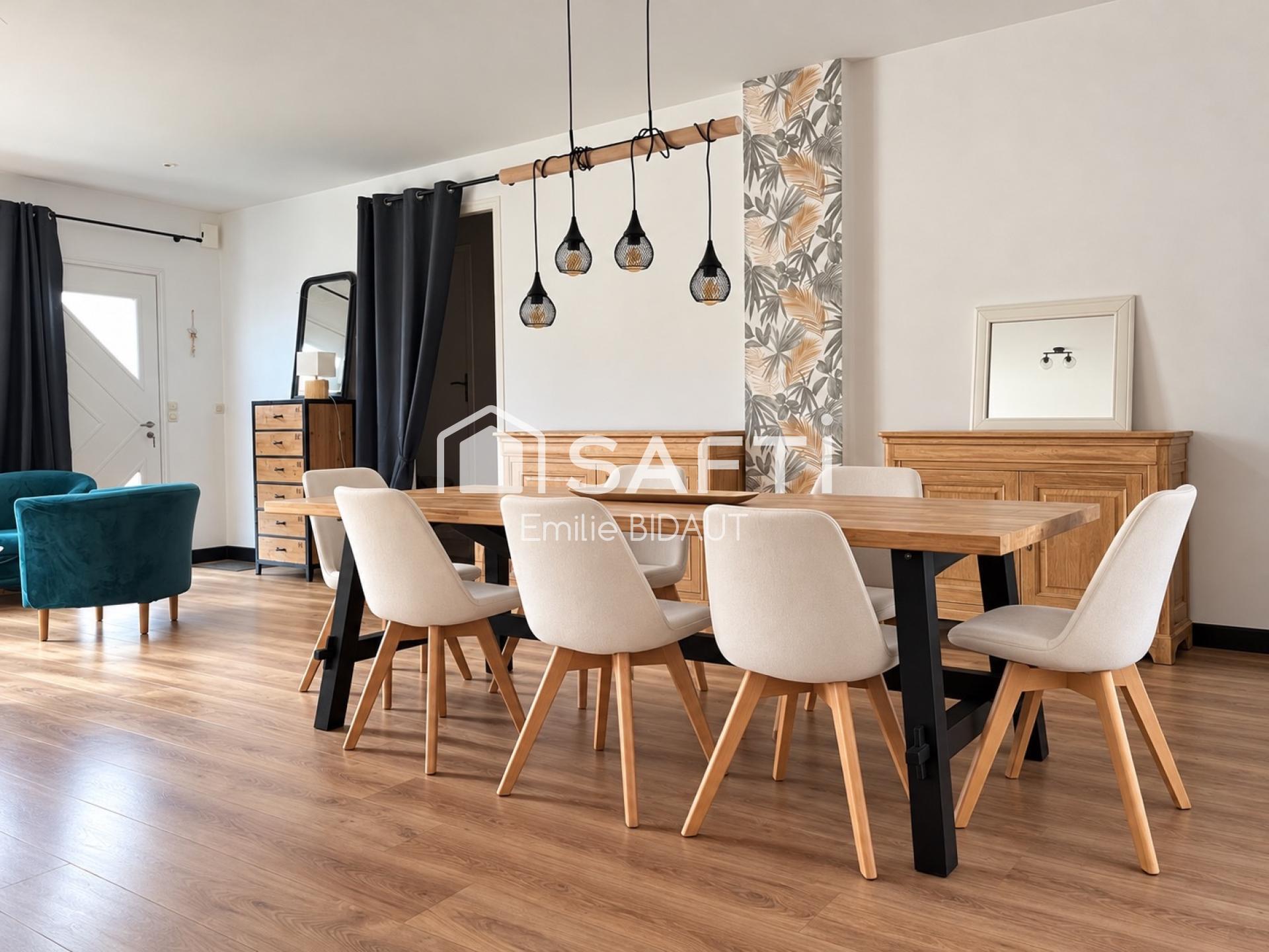 Maison contemporaine 3 chambres – Montaigu-Vendée