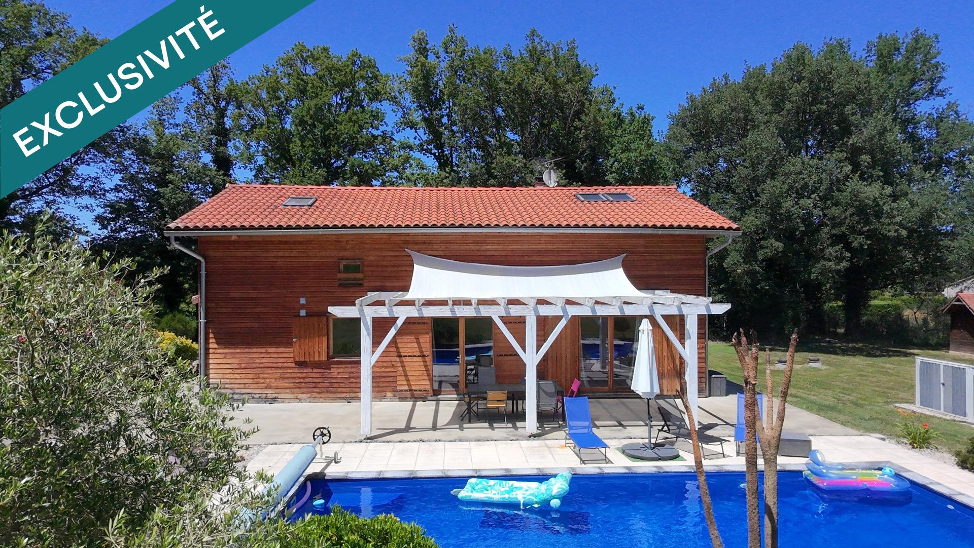 Villa contemporaine avec piscine et grand terrain – Monclar de Quercy