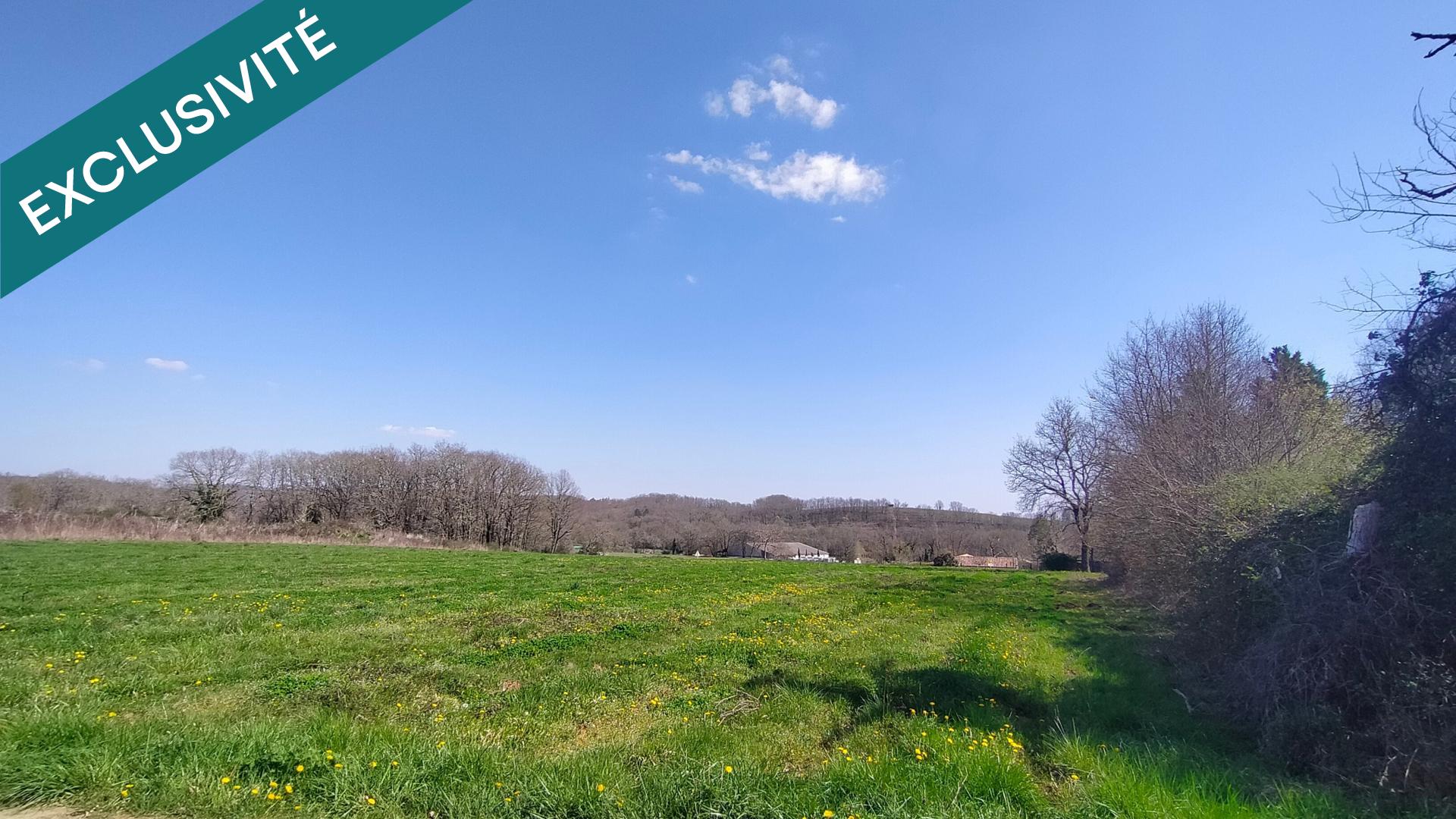 Beau terrain constructible avec vue sur la campagne