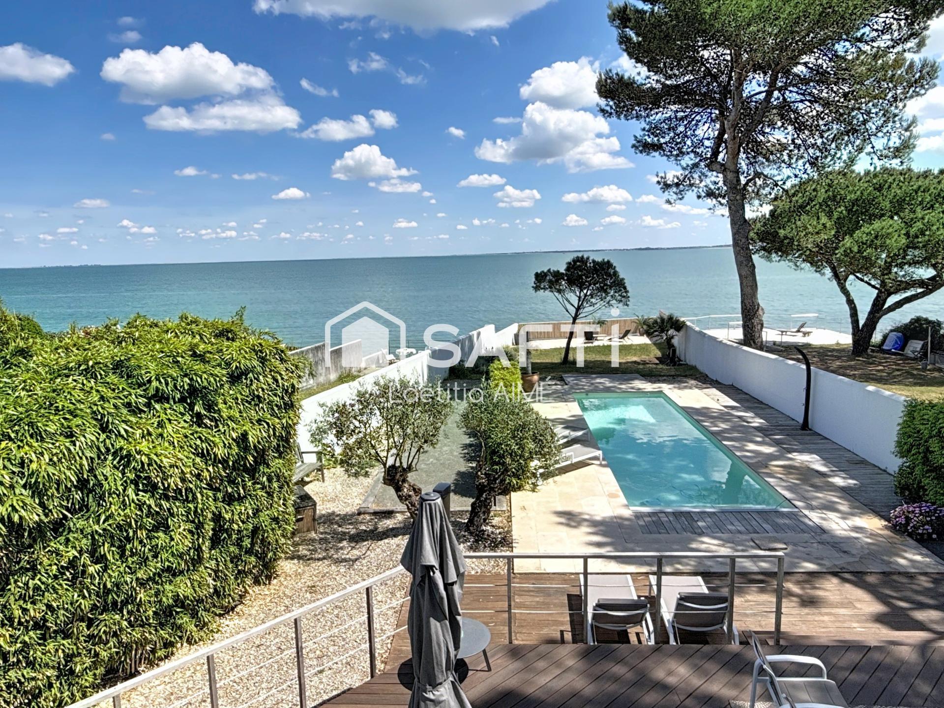 VILLA D’EXCEPTION AVEC VUE MER PANORAMIQUE, 4 CHAMBRES, PISCINE ET GARAGE