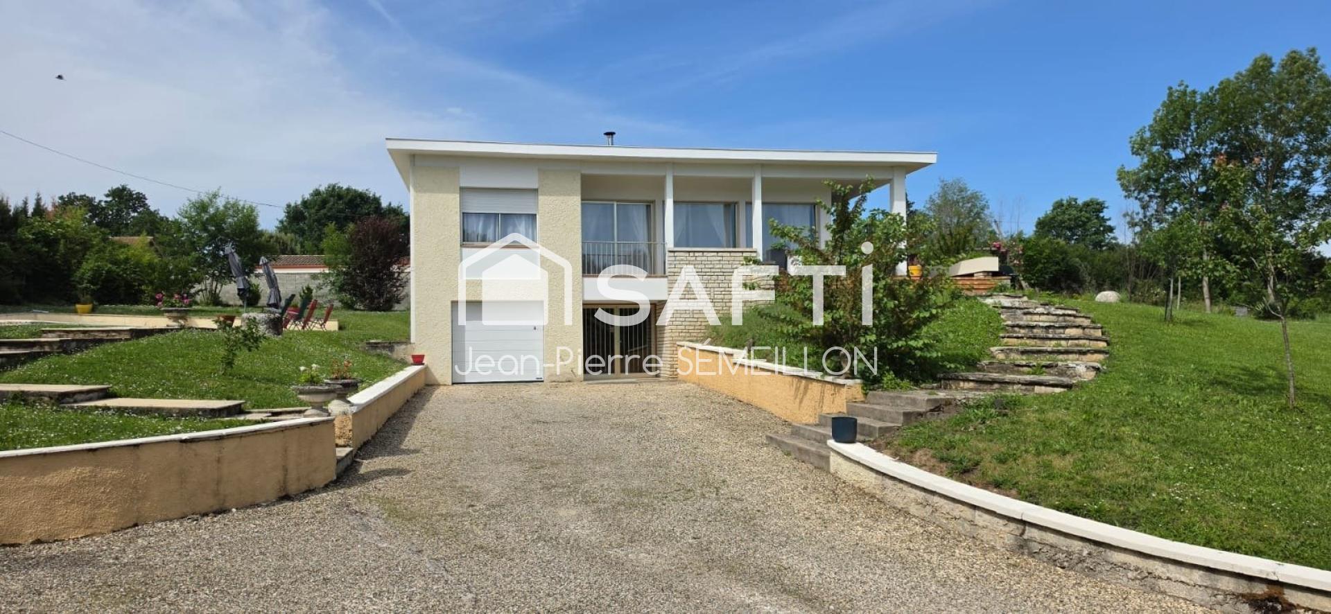 Villa d’architecte 4 chambres avec piscine et parc