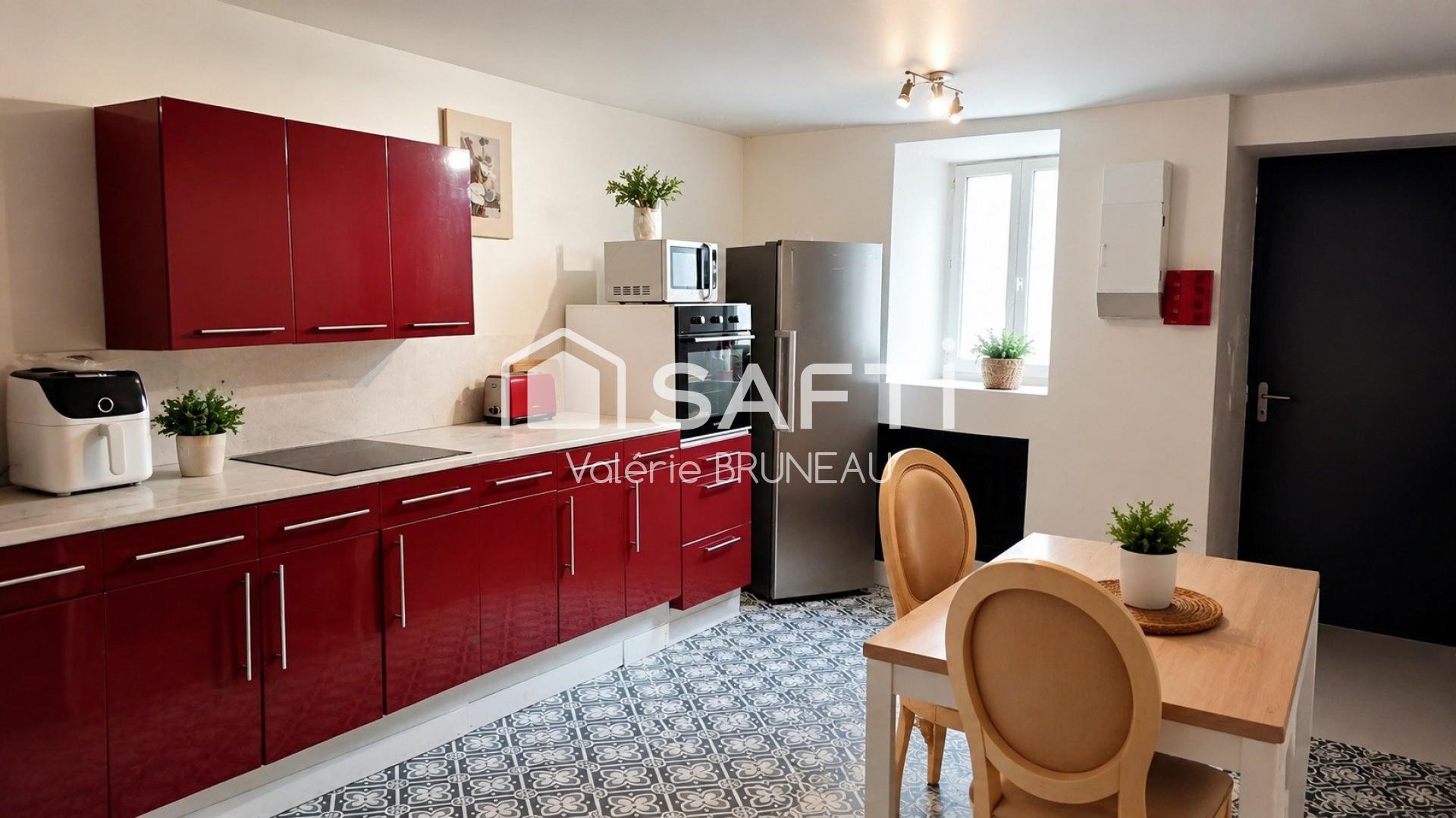 Maison de village 144 m² – 5 chambres – Potentiel familial ou investisseur