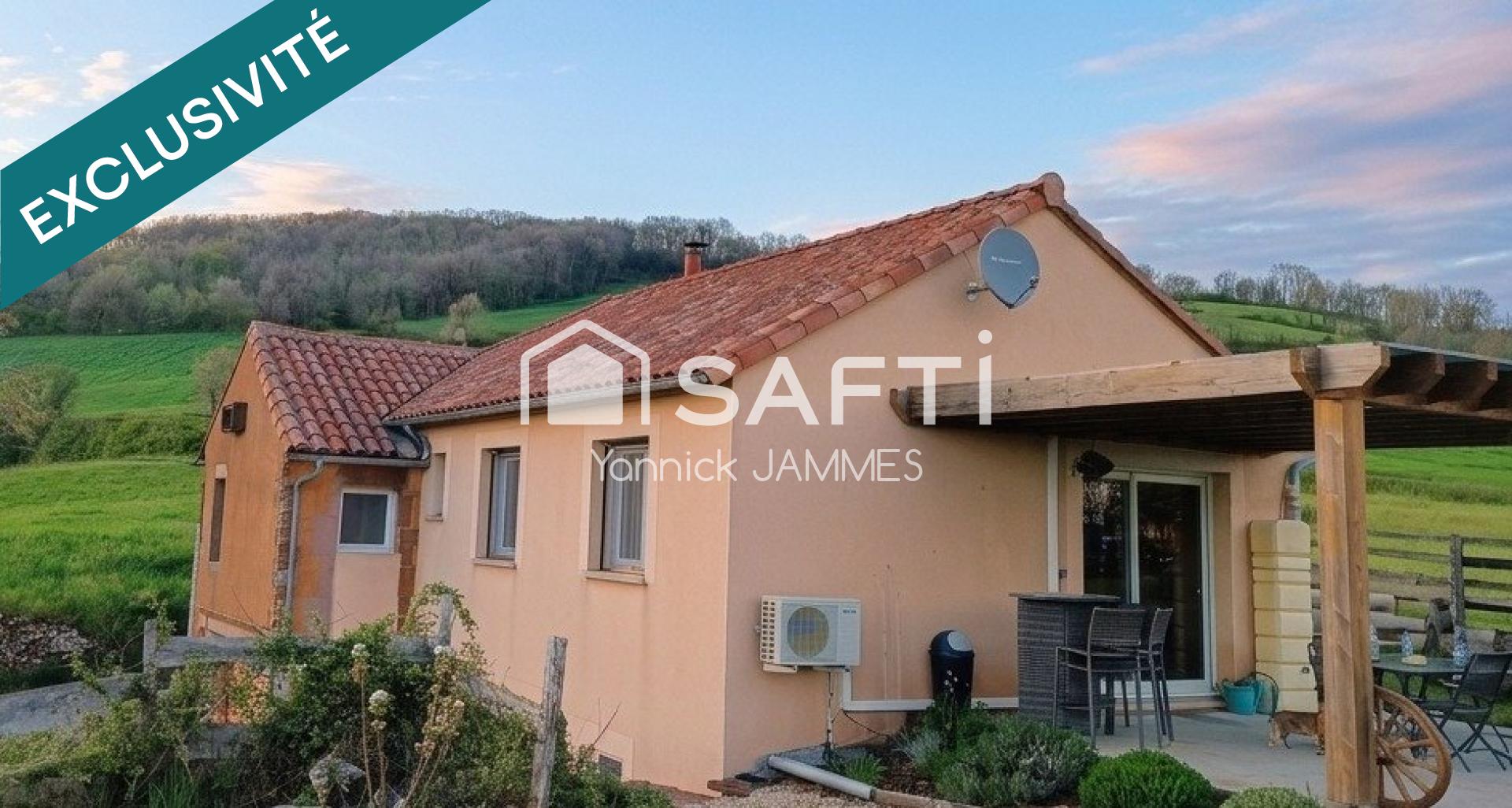 Maison moderne de campagne 100 m² Terrain 2 700 m²