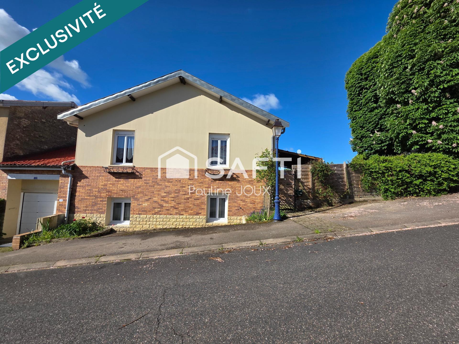 Maison 110m2 jardin clos et garage