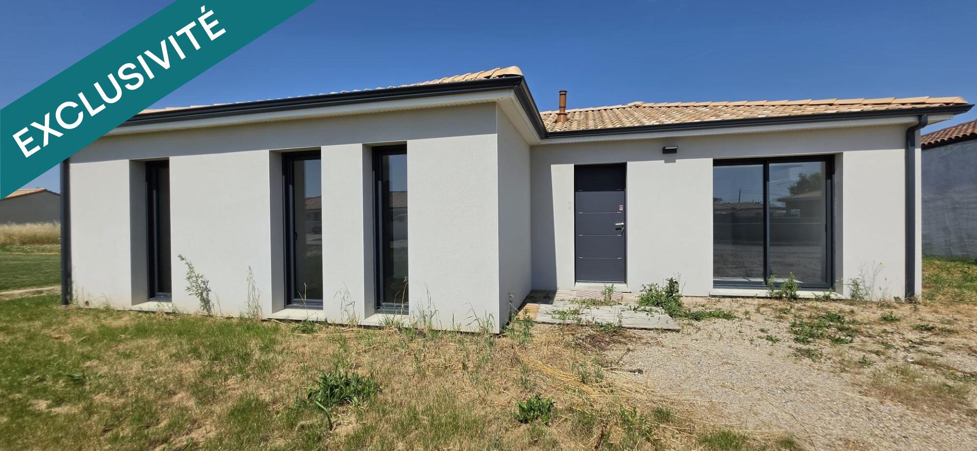 Maison neuve T4 avec cuisine exceptionnelle, clim