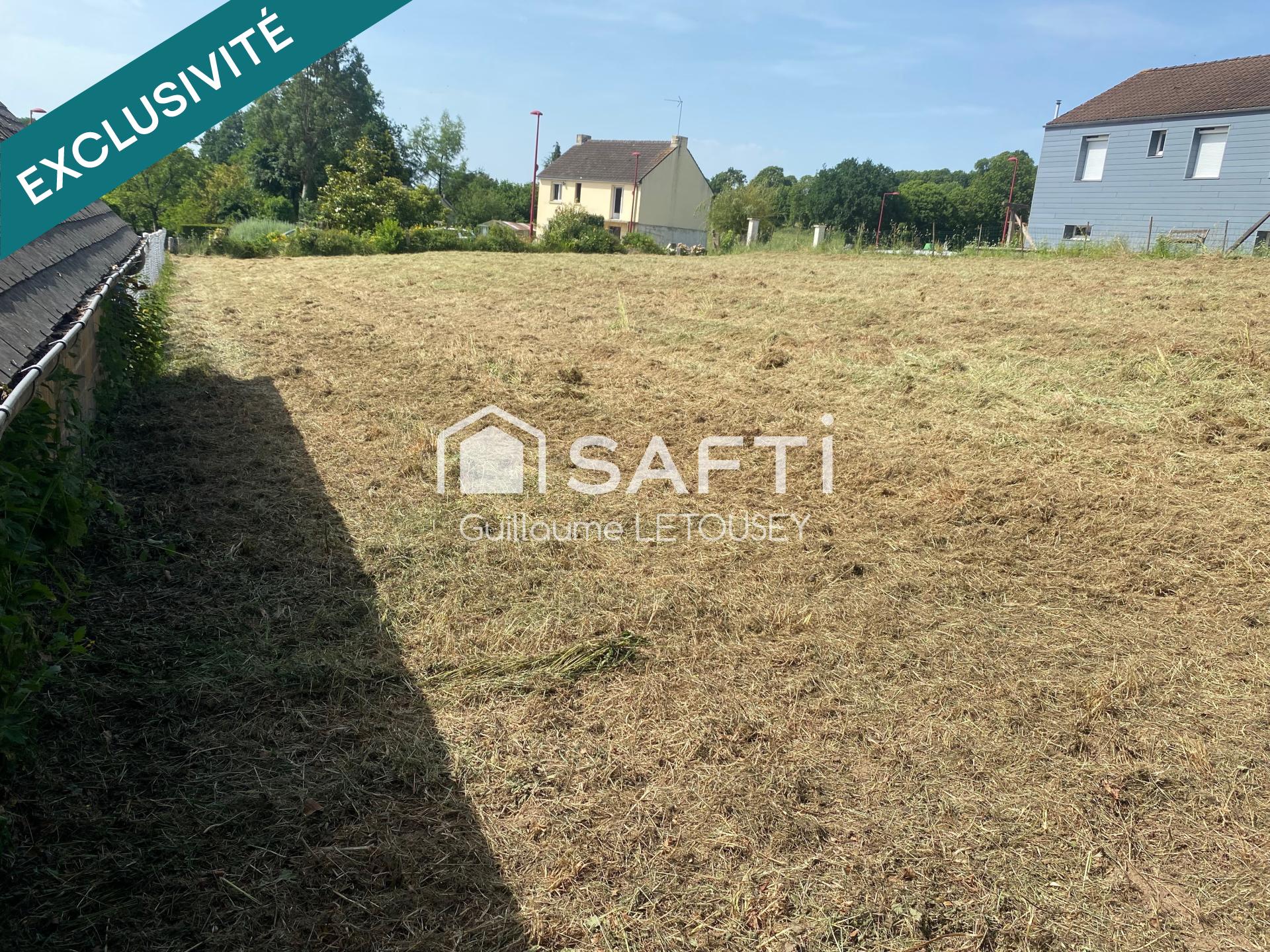 Terrain constructible de 870m2